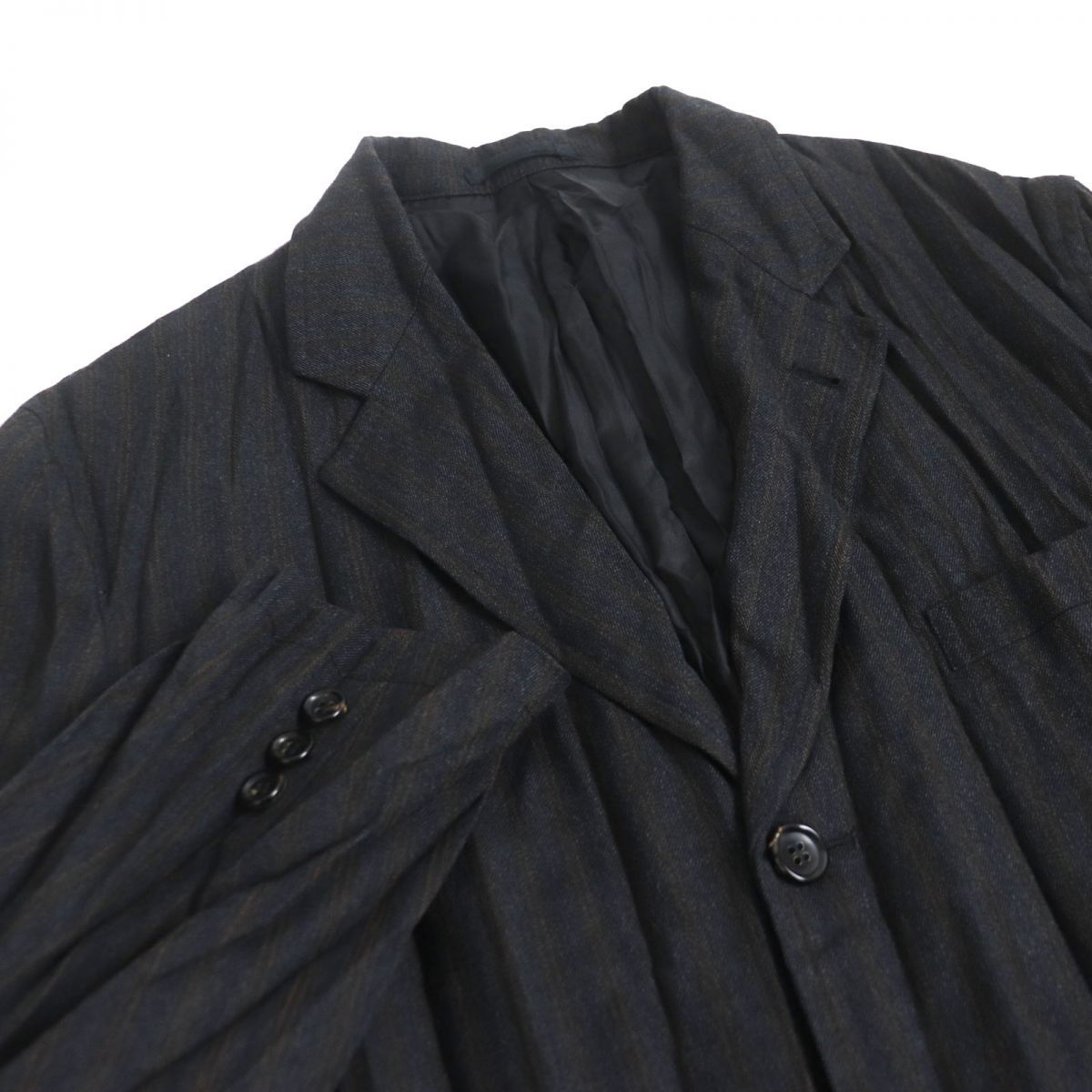 未使用品□COMME des GARCONS HOMME/コムデギャルソン オム ストライプ  