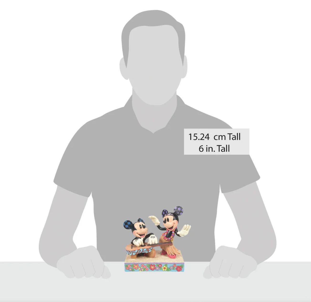 ディズニー フィギュア ジムショア ミッキー＆ミニー ハワイ 置物 飾り 