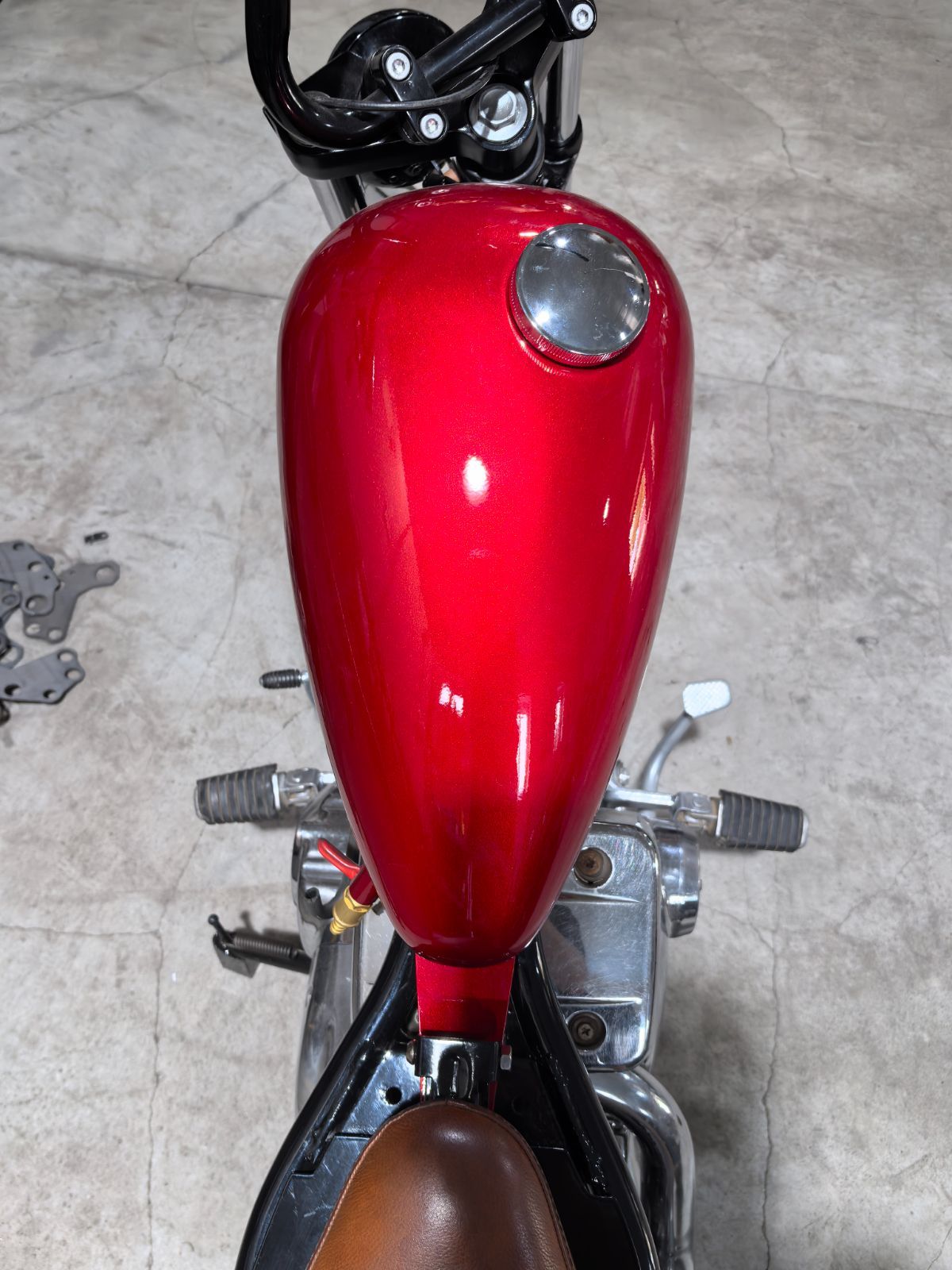 T-182 無塗装 6L YAMAHA ヤマハ ビラーゴ250 XV250 マスタング
