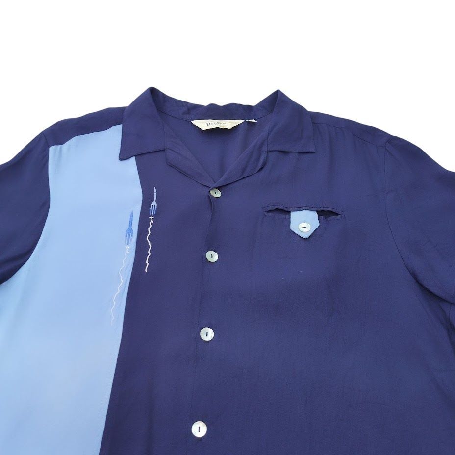 Da Vinci ダヴィンチ CALIFORNIA 半袖 開襟シャツ オープンカラー