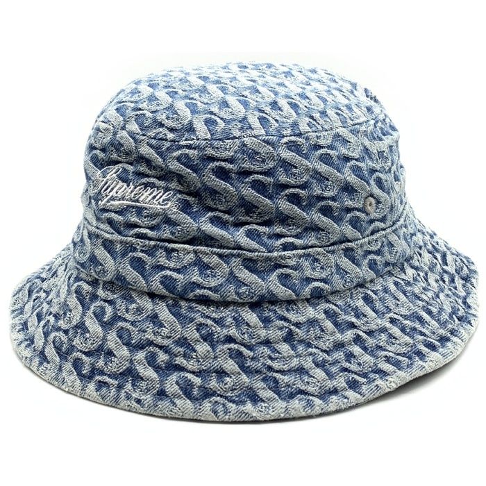 Supreme シュプリーム 21AW モノグラム デニム クラッシャー ハット SUPREME シュプリーム 21AW Monogram Denim Crusher Hat