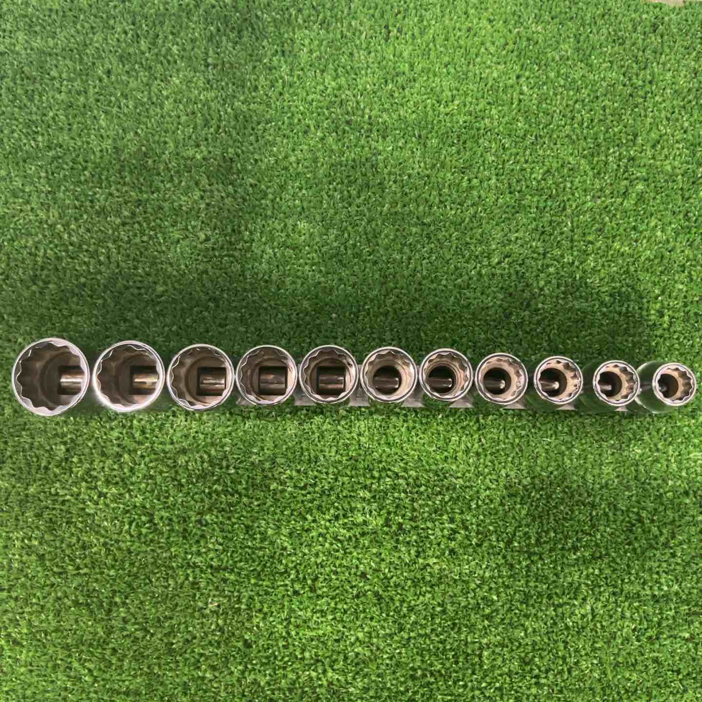 スナップオン Snap-on 1 2 差し込み 12角 ショート ソケット 11個セット SWM12 13 14 15 16 17 18 19 21 22 24I 草加店