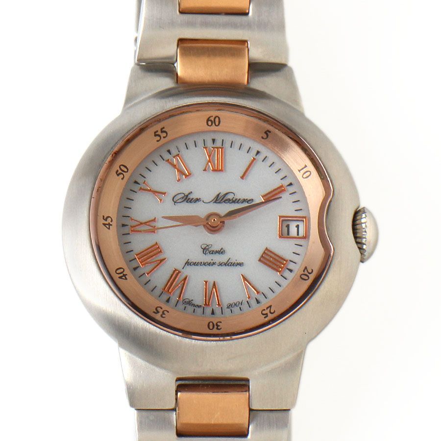 MOF25628 未使用 HIROB ヒロブ 腕時計 Sur Mesure シュールメ