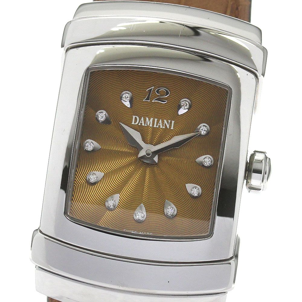ダミアーニ Damiani エゴ 11Pダイヤ クォーツ メンズ保証書付き_864829 