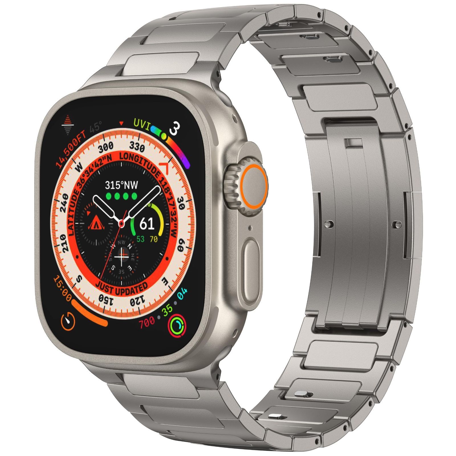 新着商品 44mm 超軽量 45mm 46mm 49mm ベルト 工具不要で長さ調節 メタル Watch Apple 脱着が簡単 対応 11 10 9 8 7 6 5 4 Series 3 2 1 iWatch Ulrta バンド アップルウォッチ ベル