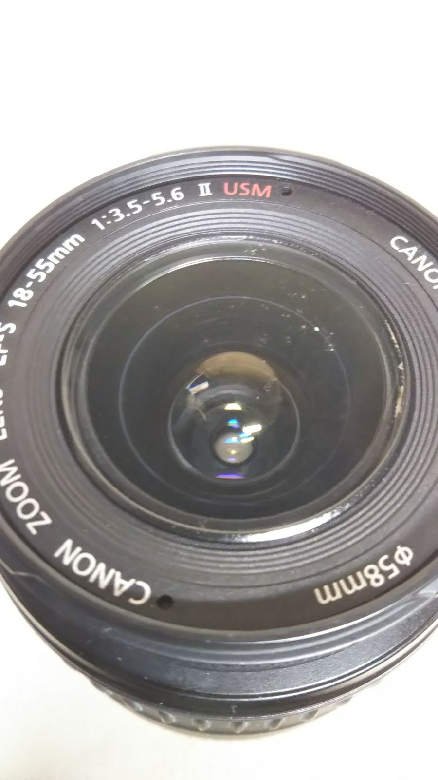 CANON ZOOM LENS EF-S 18-55mm 1:3.5-5.6 Ⅱ USM 一眼レフカメラ