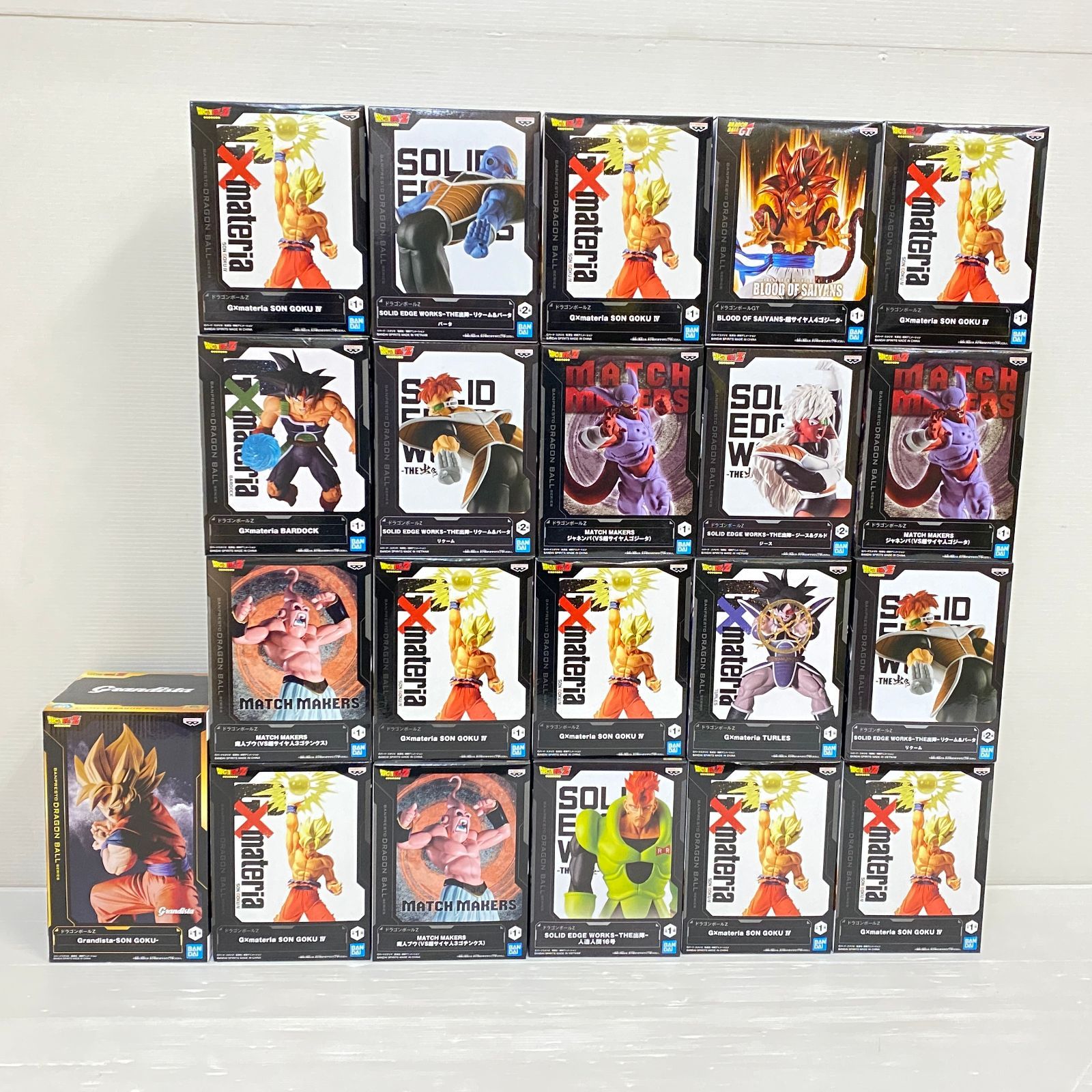 ドラゴンボール フィギュア まとめ 孫悟空 魔人ブウ 他 未開封品 smdball086091