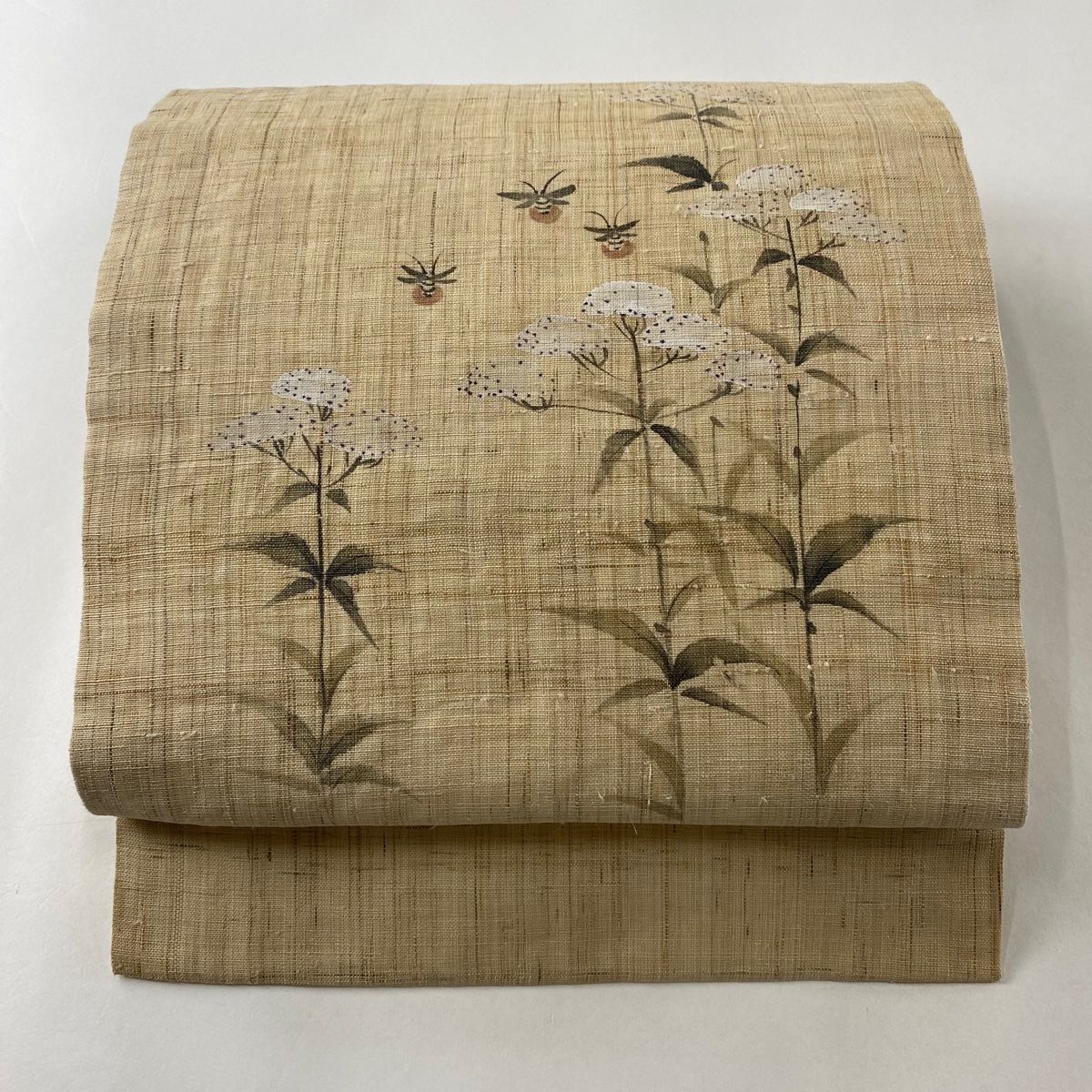 名古屋帯 美品 逸品 麻