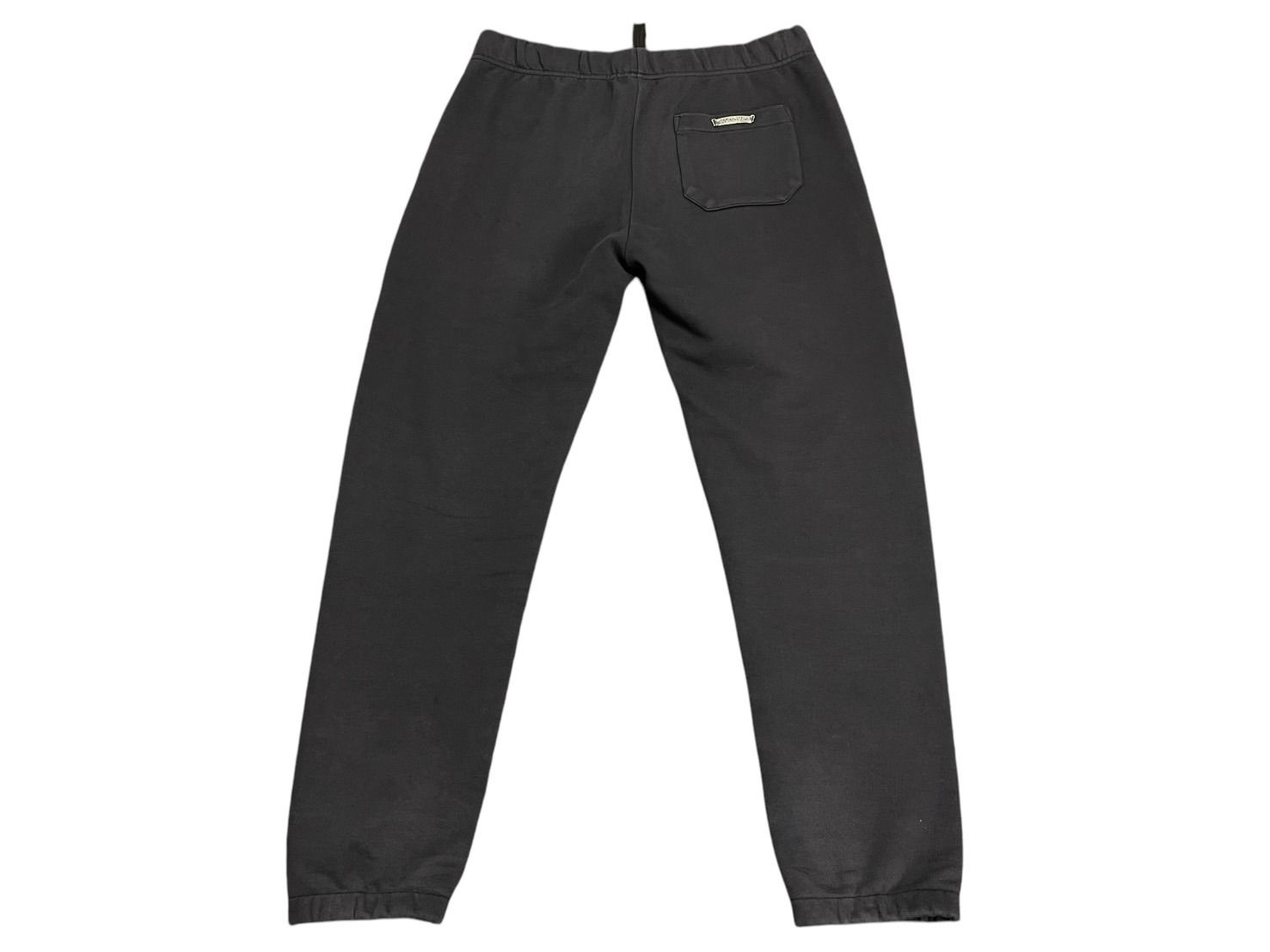 chrome hearts y not スウェットパンツ M Chrome Hearts y not クロムハーツ スウェット レザーパッチ クロム