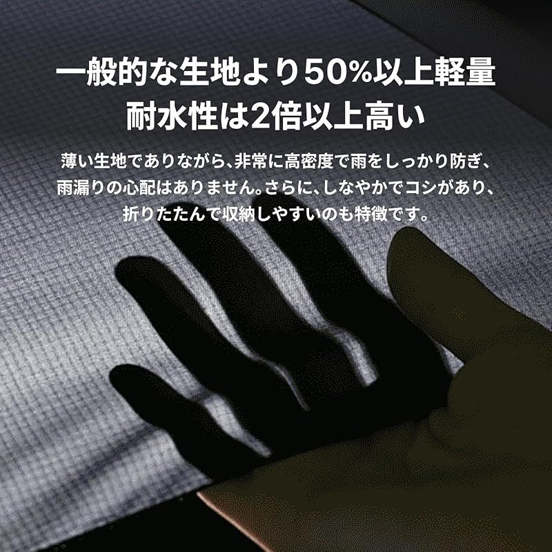 AMVEL アンベル 折りたたみ傘 VERYKAL 自動開閉 世界最軽量級 164g コンパクト 収納 3.5cm×26cm カーボン骨 晴雨兼用 耐風 雨用 雨傘 撥水 UVカット 男女兼用 A1553 ネイビー NEXPOTALLINN_EU