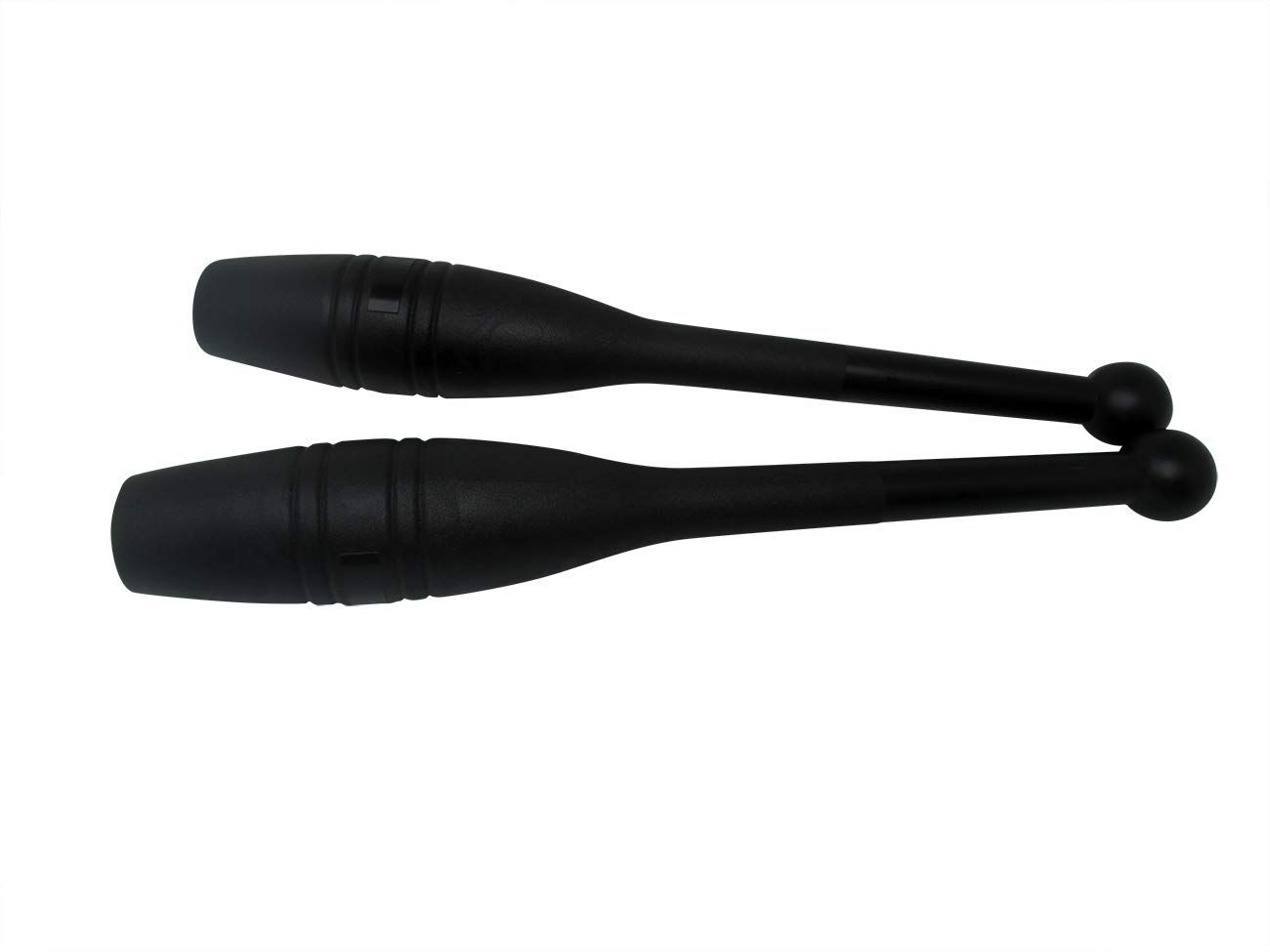 Trademark Innovations インディアンクラブエクササイズワークアウトバー 2個セット 各1ポンド ブラック 1lb