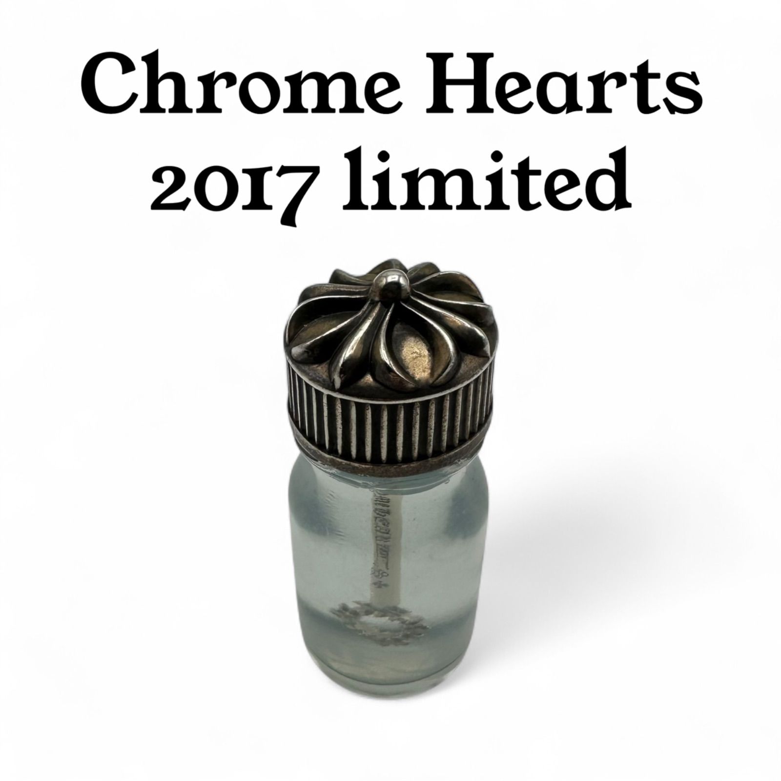 CHROME HEARTS クロムハーツ SOAP BUBBLE シャボン玉 2017年 クリスマス ノベルティ シャボン玉 シルバー クリア