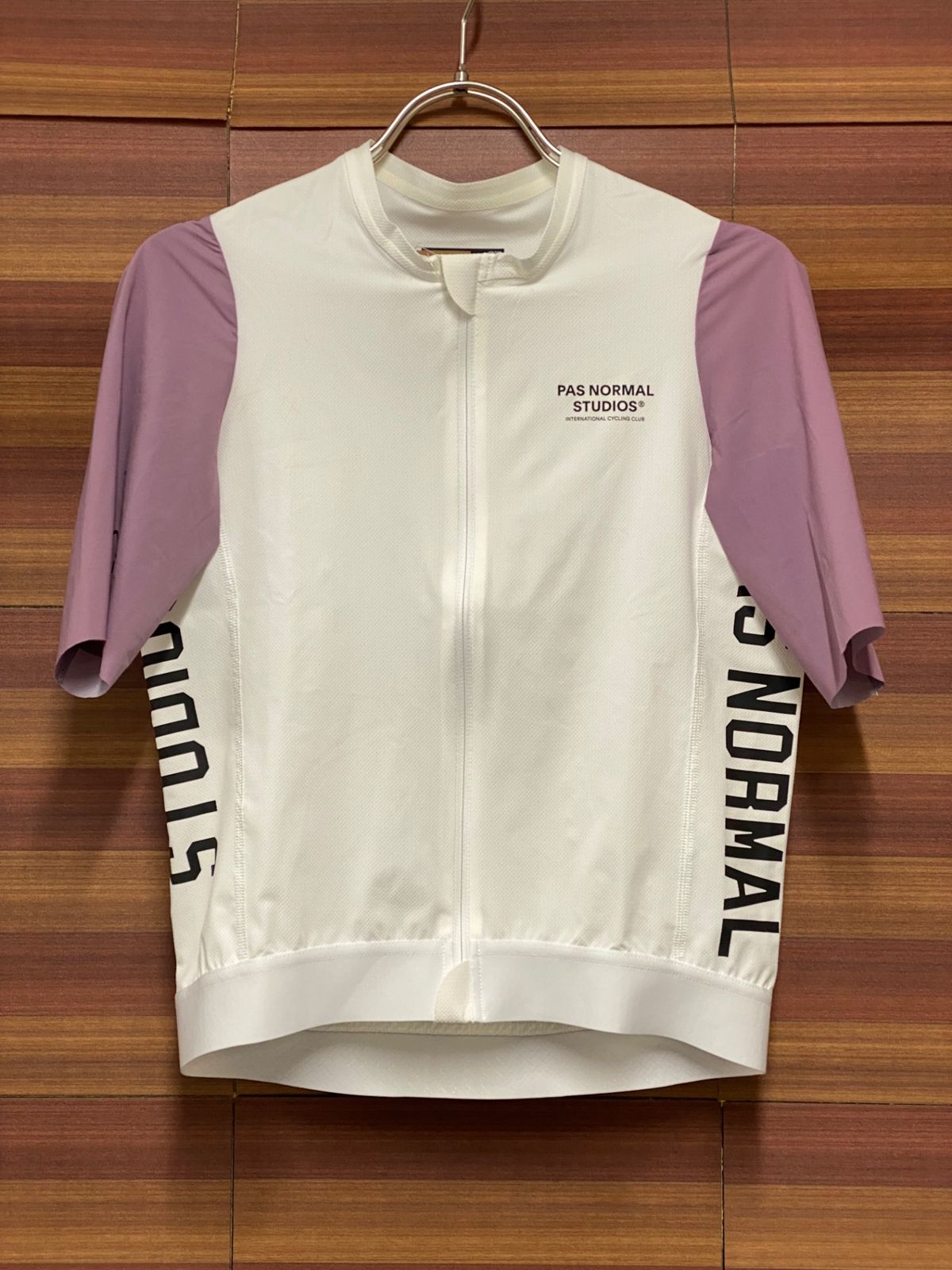 s*i様 PAS NORMAL STUDIOS サイクルジャージ L ホワイト