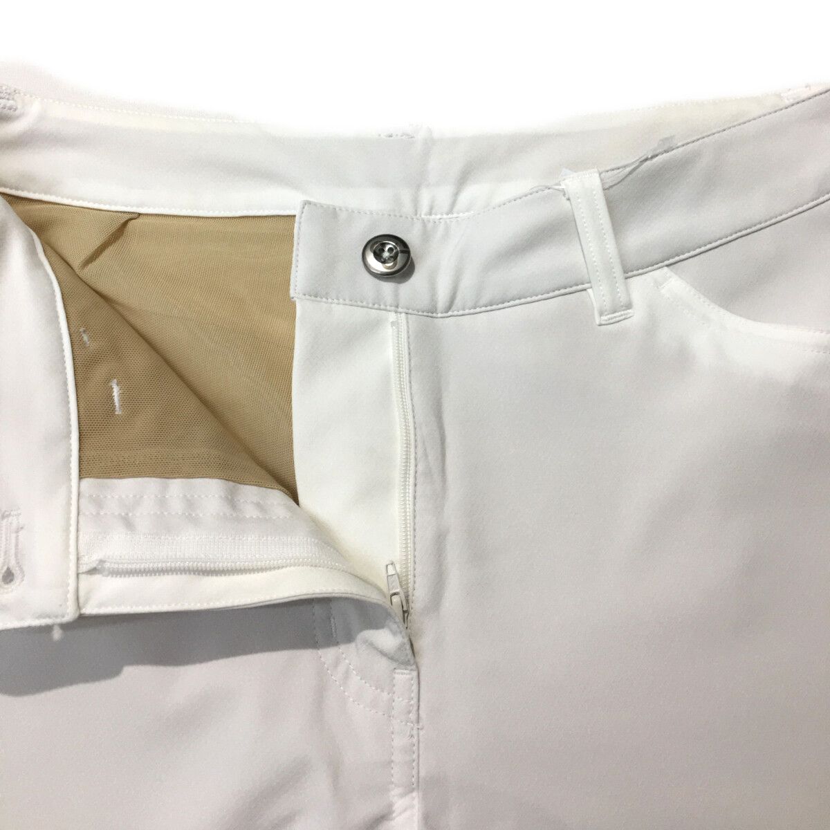 coco 中古 アンパスィ and per se レディース パンツ S 白 ロングパンツ シンプル ストレッチ 薄手 中古 レディース アンパスィ and per se パンツ S 白 シンプル