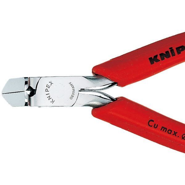 KNIPEX クニペックス 6432-120 エレクトロニクスエンドカッティングニッパー
