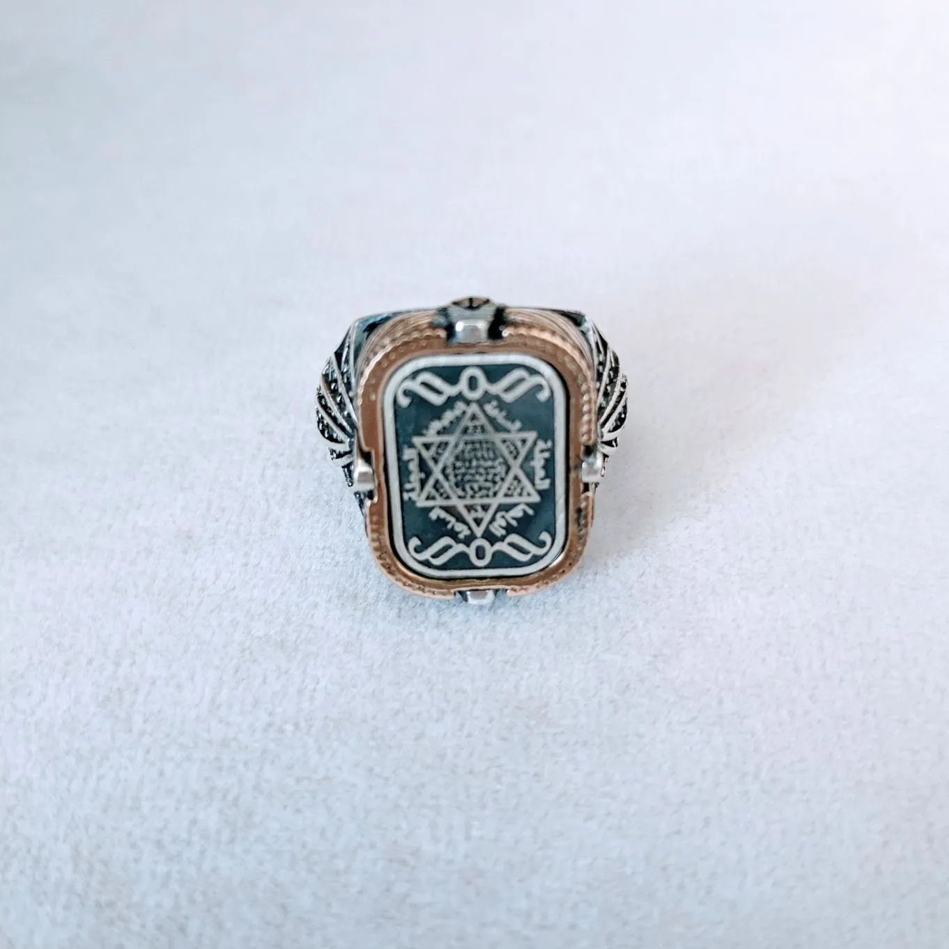 ✱NEW✱トルコ製 ハンドメイドメンズリング シルバー925 (キング 