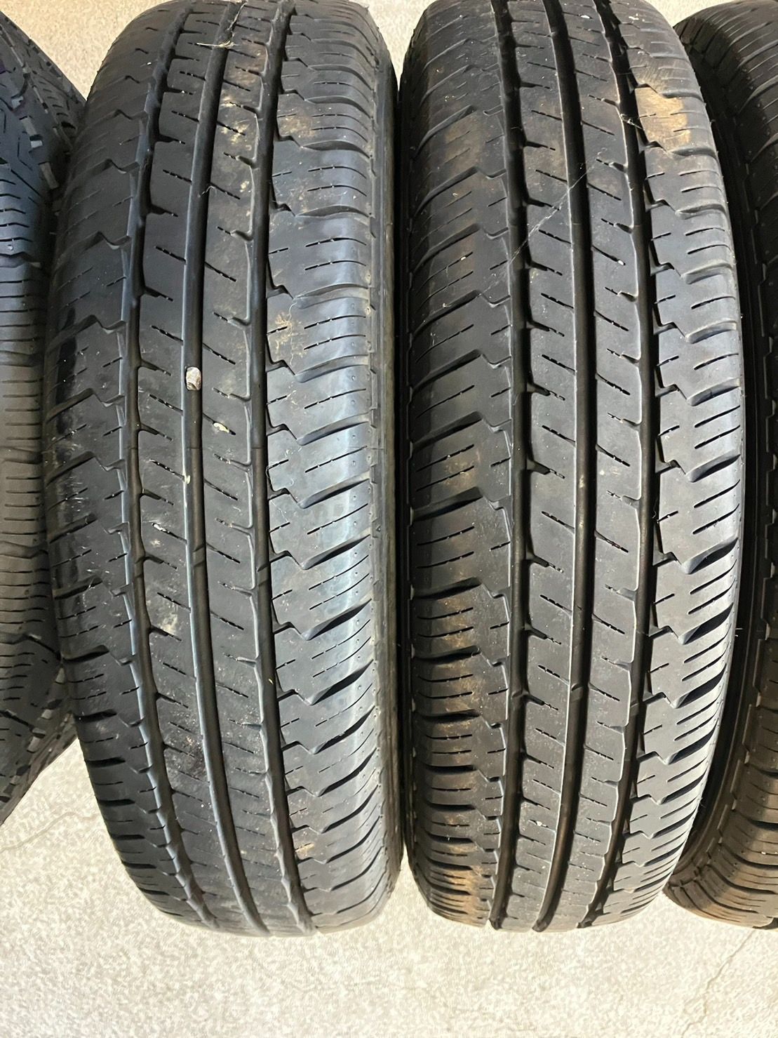 送料込み！ 最終値下げ！ ハンコック 155/80R14LT 88/86N 4本セット 