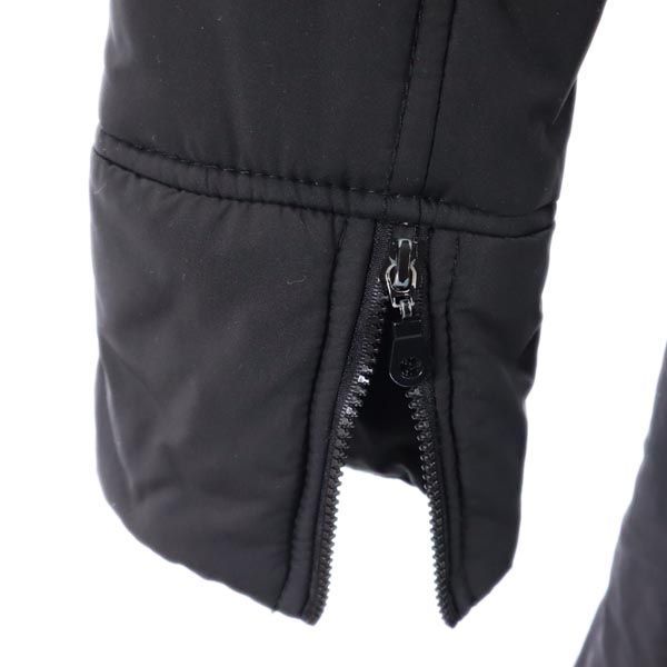 ARMANI JEANS - アルマーニジーンズ 長袖 中綿コート I 38 ブラック ARMANI JEANS 収納型フード レディース アルマーニジーンズ 長袖 中綿コート I 38 ブラック ARMANI
