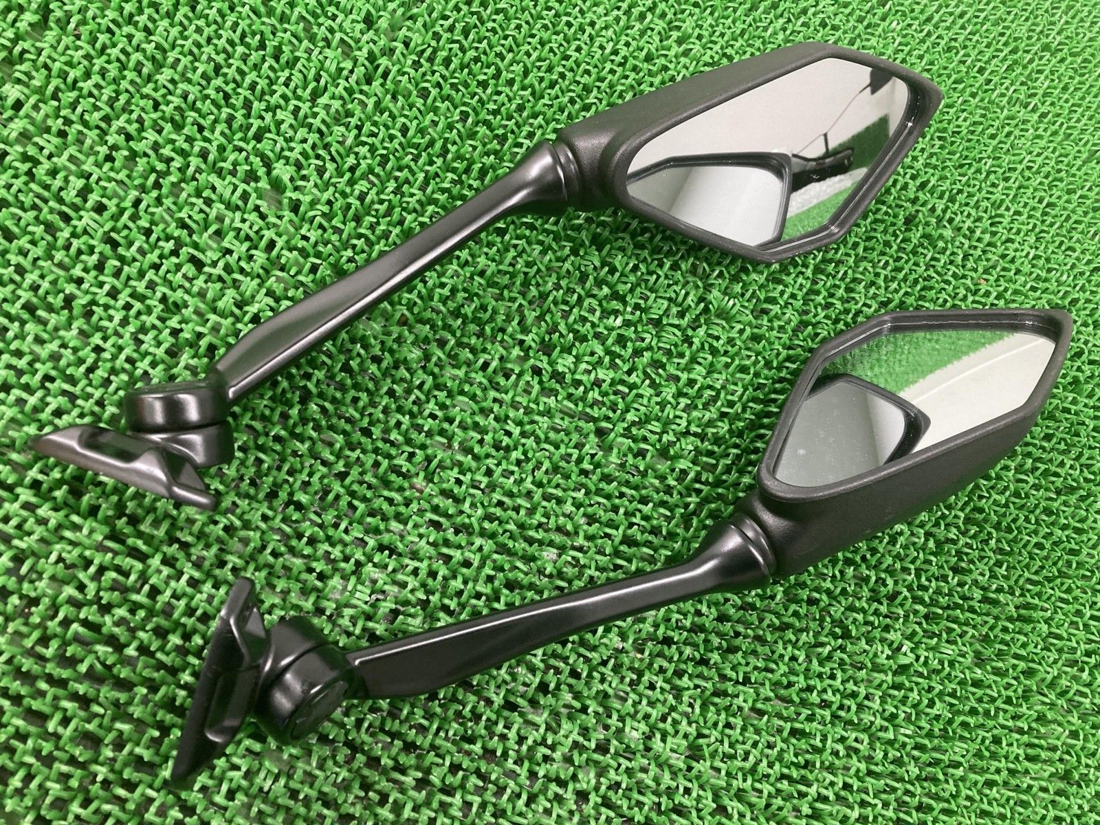 NINJA250 NINJA400 ミラー 左右 K006 カワサキ 純正 バイク 部品 EX250P EX400G ニンジャ250SLのワイド化に ニンジャ400 【中古】 58 NINJA250 NINJA400 ミラー 左右 K006 カワサキ 純正 バイク 部品