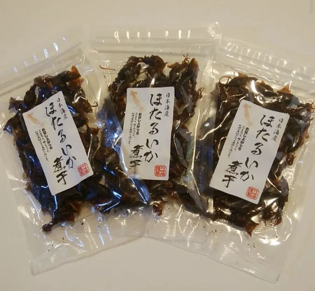 珍味♦日本海産　ほたるいか煮干　３袋セット 50g×3-0