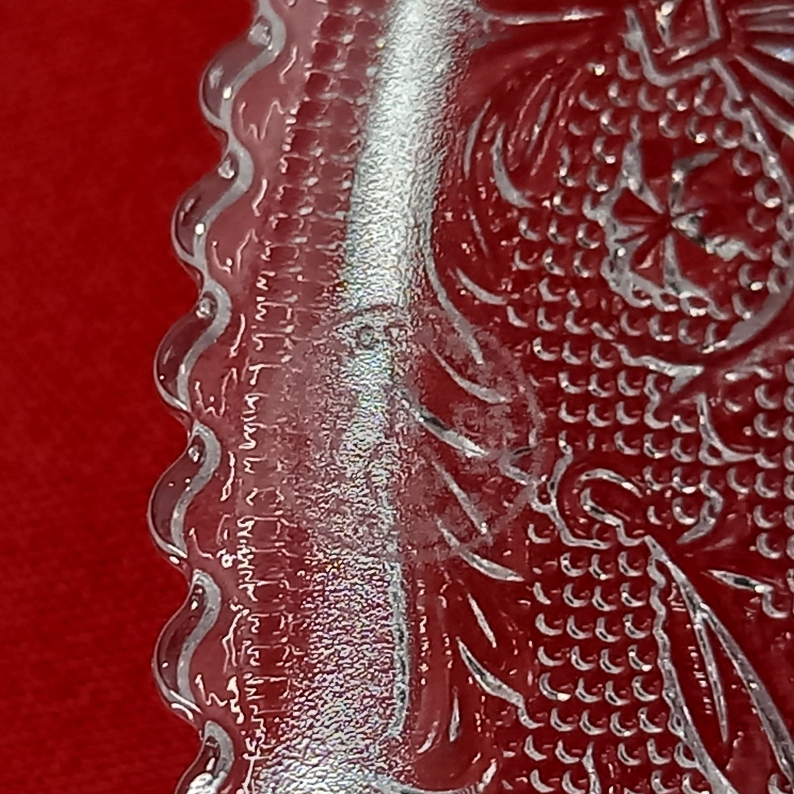 Baccarat バカラ アラベスク Arabesque プレート 径24cm