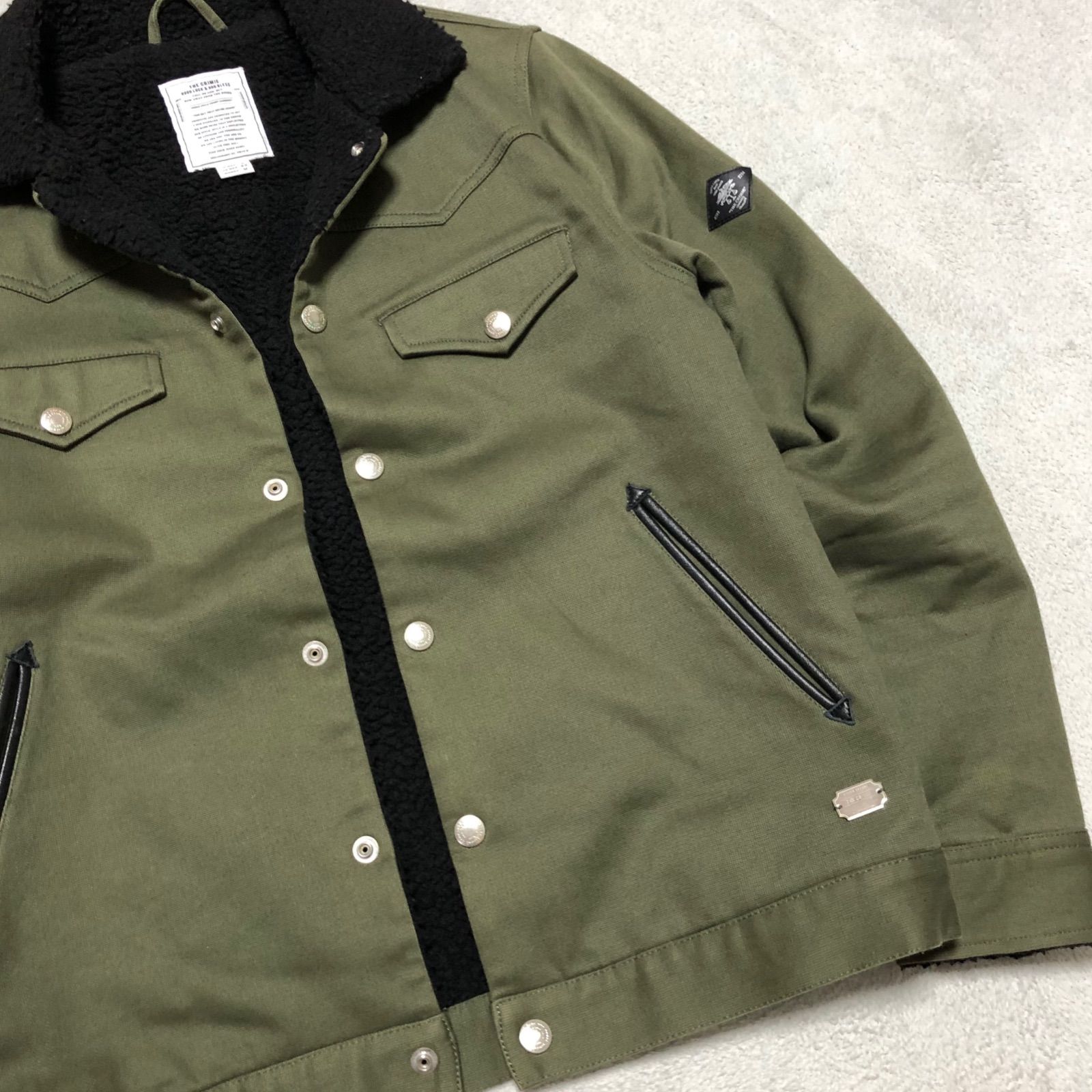 CRIMIE BOBBY 2 BOA JACKET ボアジャケット ストレッチ ウエスタン 
