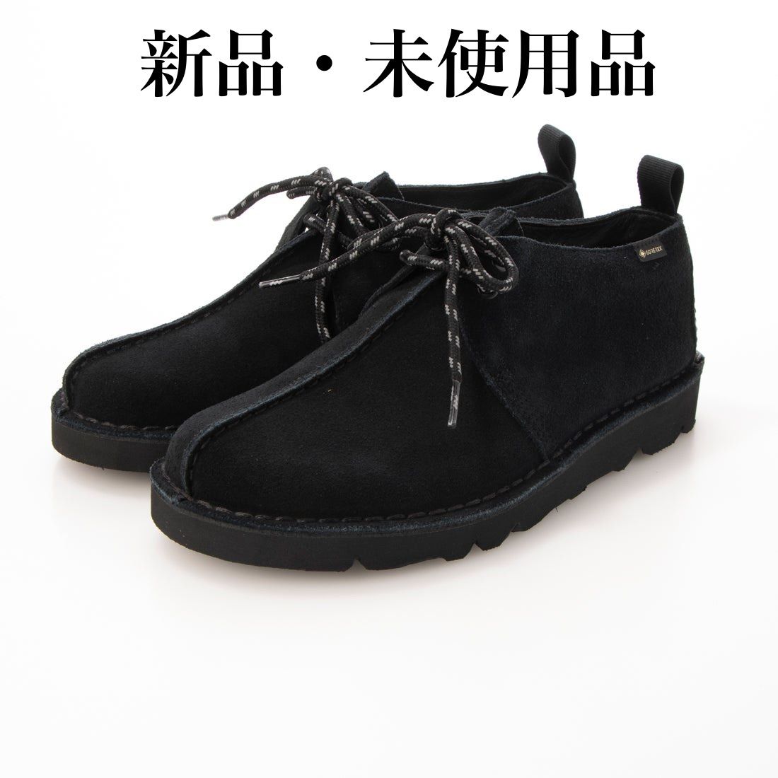 CLARKS クラークス デザートトレックゴアテックス ブラックスエード