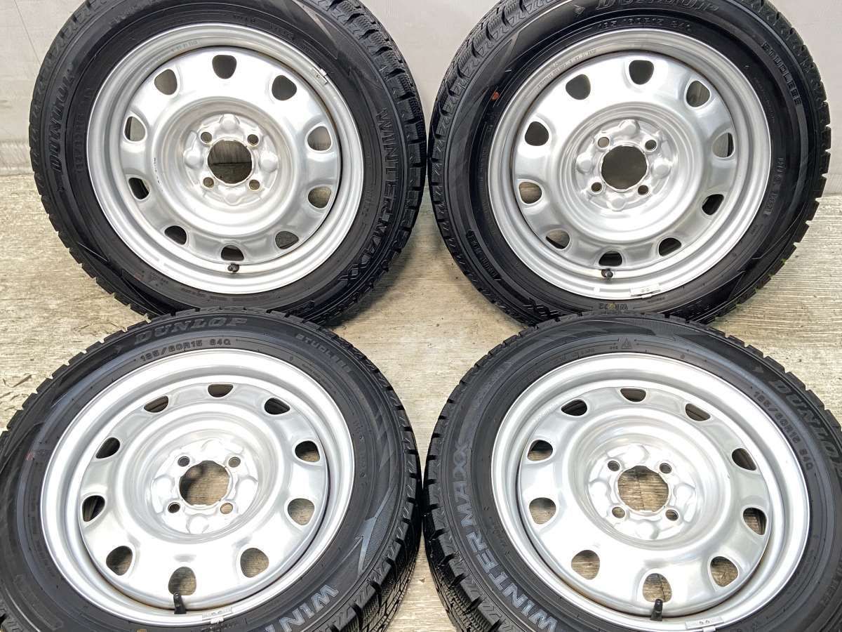 185/60R15 ダンロップ ウィンターマックス WM02 TOPYM60 15x5.5