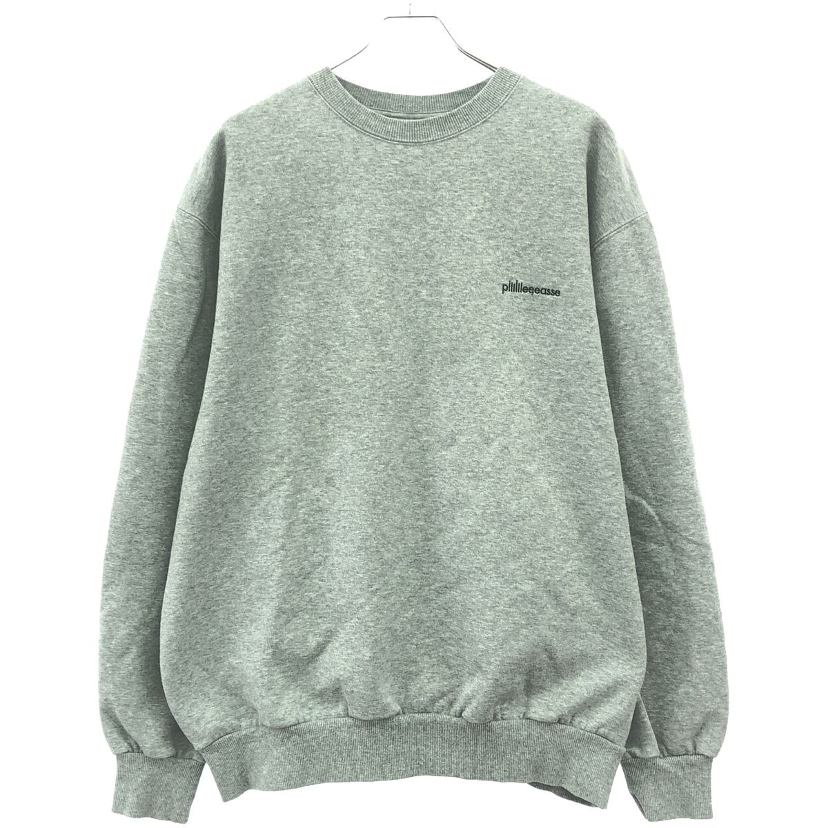 plllllleeeasse プリーズ Crewneck Sweatshirt スウェット