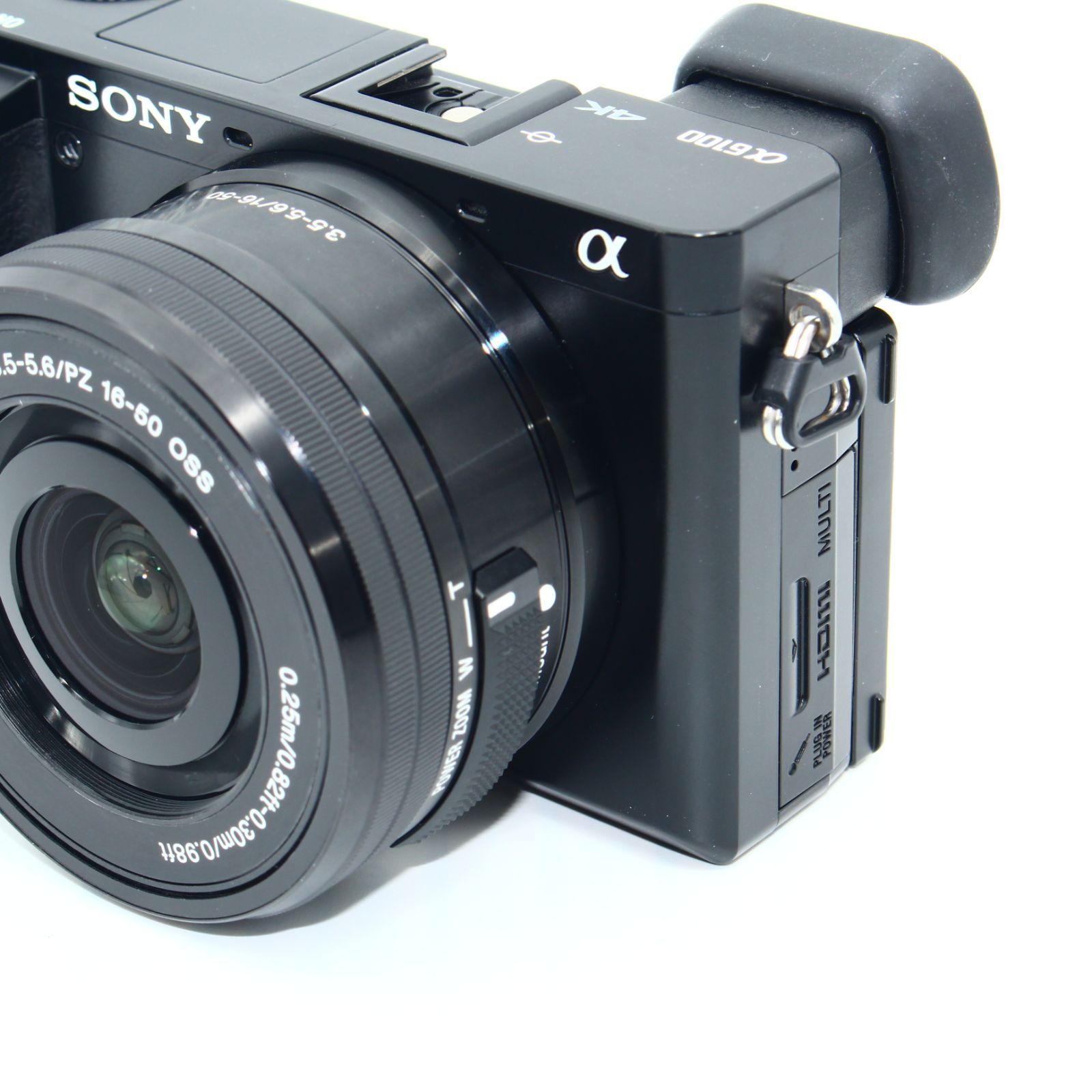 SONY◇デジタル一眼カメラ α6100 ILCE-6100L パワーズームレンズキット