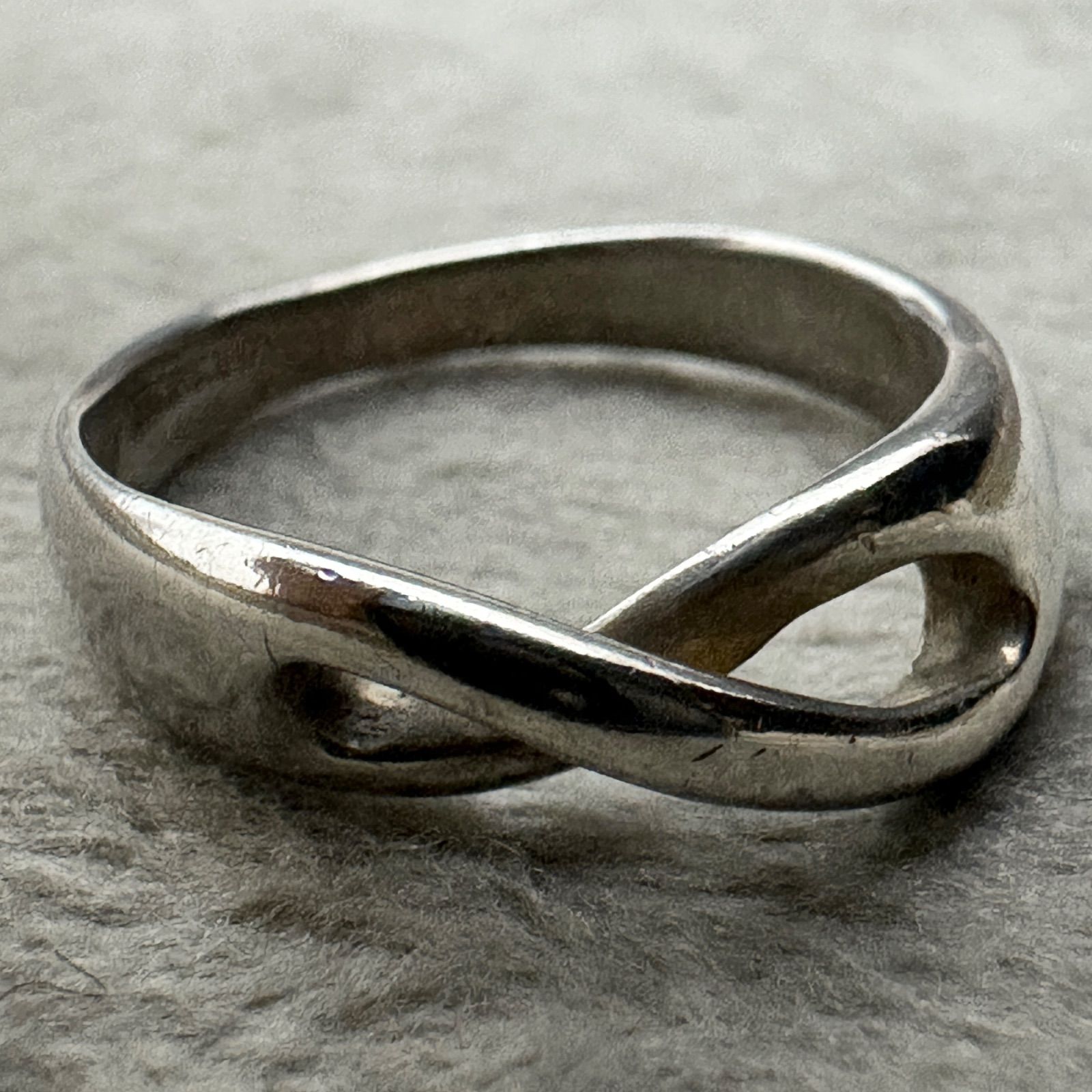 silver925 インフィニティリング　19号 🎍🉐🈹在庫一掃SALE期間限定‼️ Tiffany&Co. infinity ring 約9号