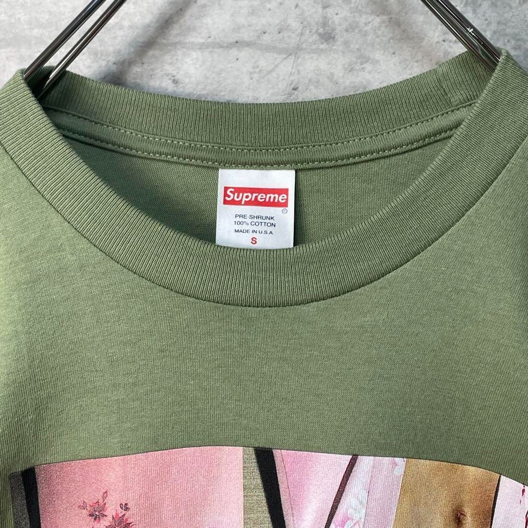 YN①】美品 シュプリーム 22SS エロT Model Tee Light Olive - メルカリ