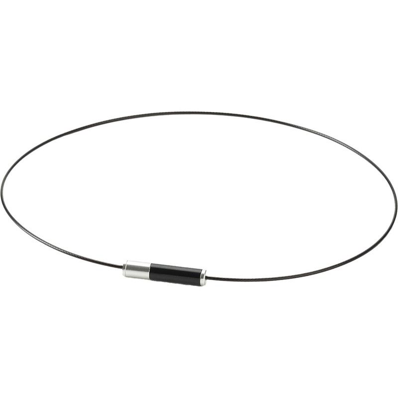 ファイテン(phiten) RネックEX ジオメトリー BK/SV 50 ボディケアグッズ (tg906253)、選択