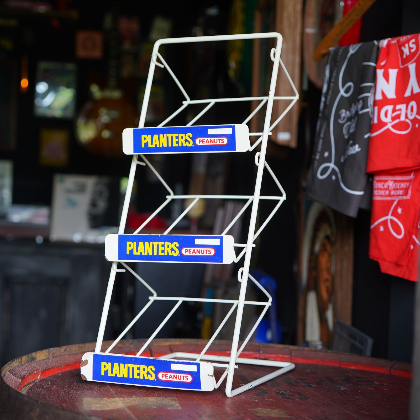 1980～90 s Mr.Peanut ディスプレイラック ヴィンテージ ビンテージ ガレージ アメリカ雑貨 ミスピー ミスターピーナッツ