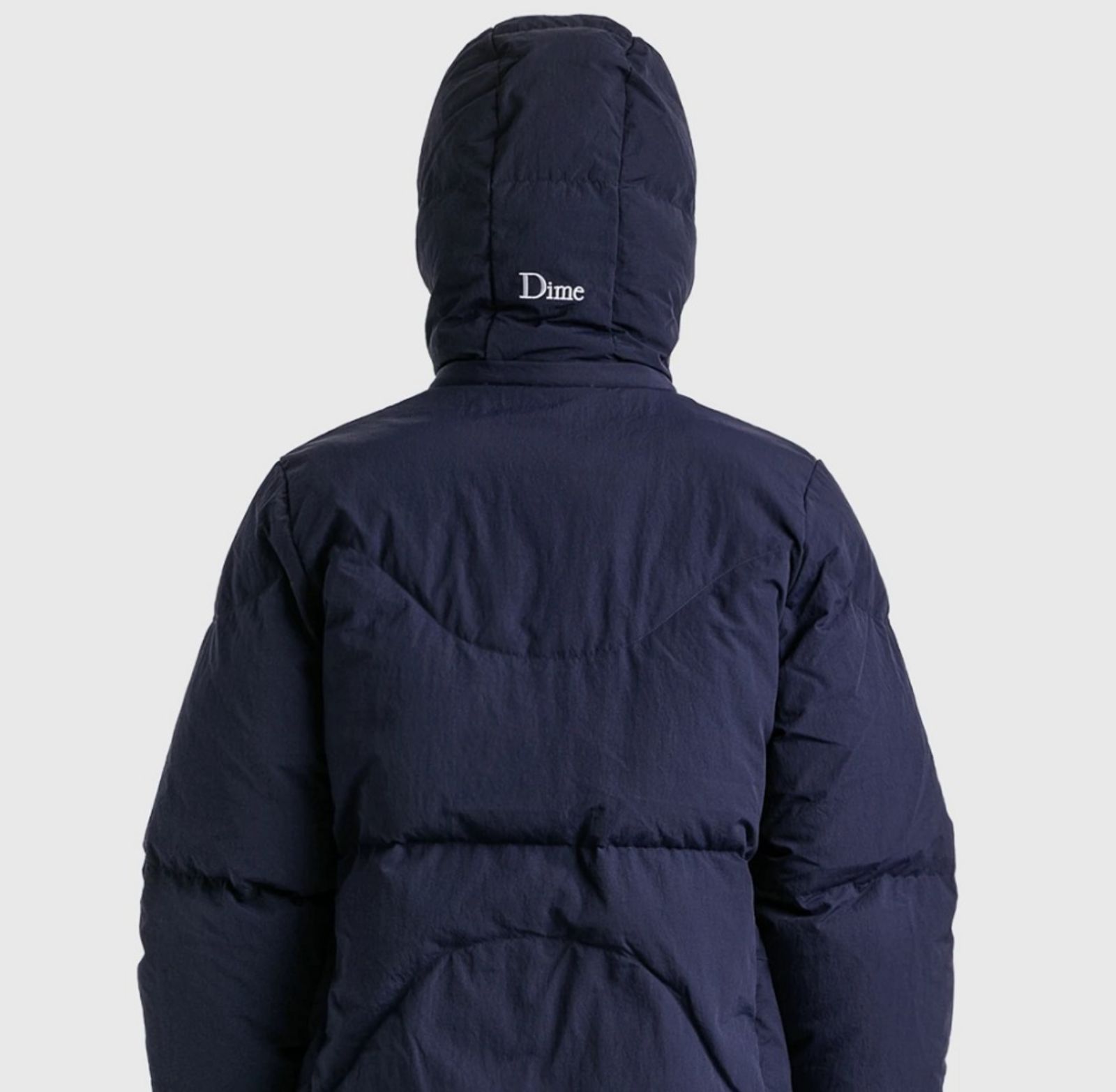 DIME CONTRAST PUFFER JACKET - メルカリ