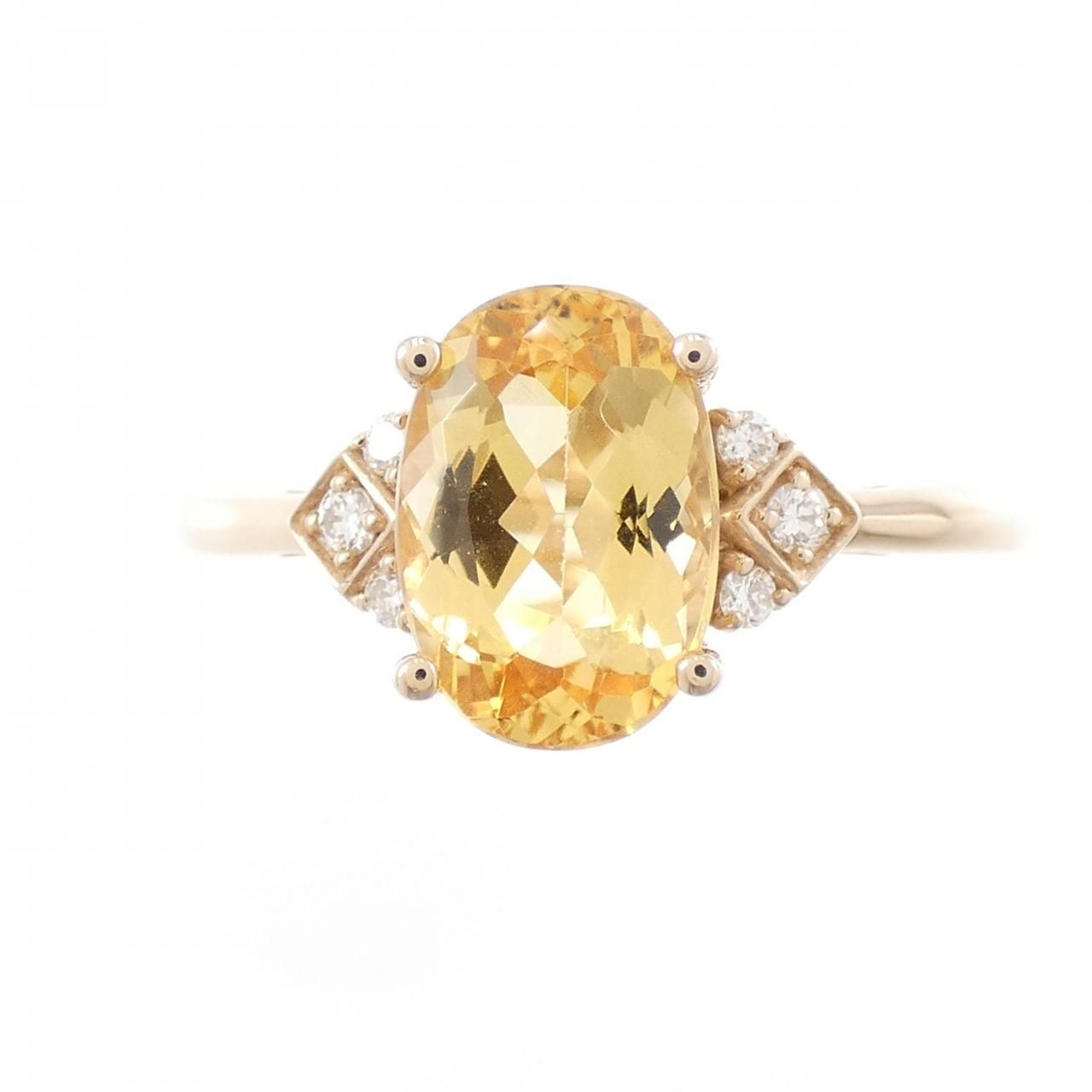 K18PG インペリアルトパーズ リング 1.50CT - メルカリ 