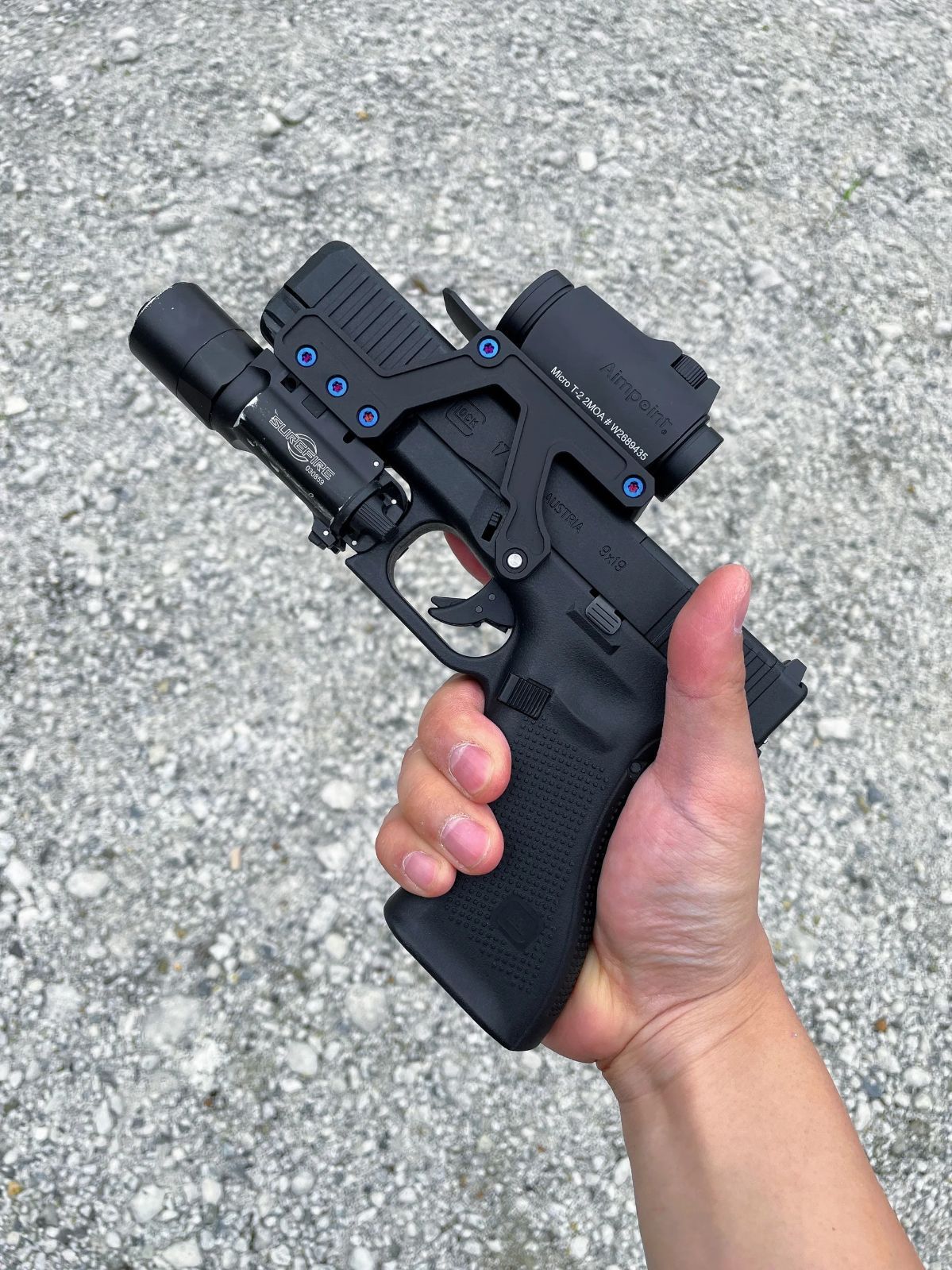 SDG×M-3 D グロック用 AOMオプティックマウント＆ ホルスター