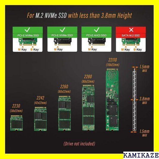 ☆人気_Z017 ICY DOCK MB987M2P-2B M.2 NV 32 m.2 SSD を PCI e