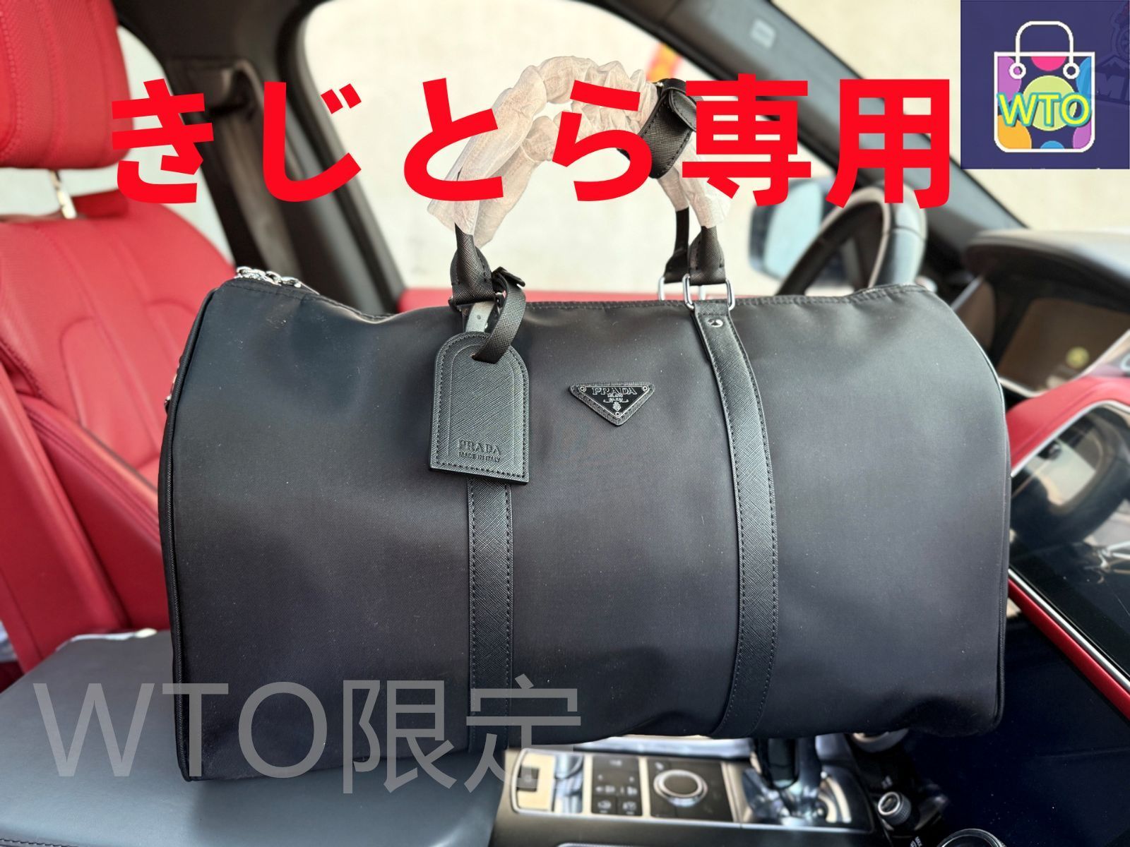 廃盤　Valextra ボックスカーフ　ボストンバッグ　バレクストラ　ボストン Valextra - 新品♡ヴァレクストラ ミニボストン バッグ オレンジ