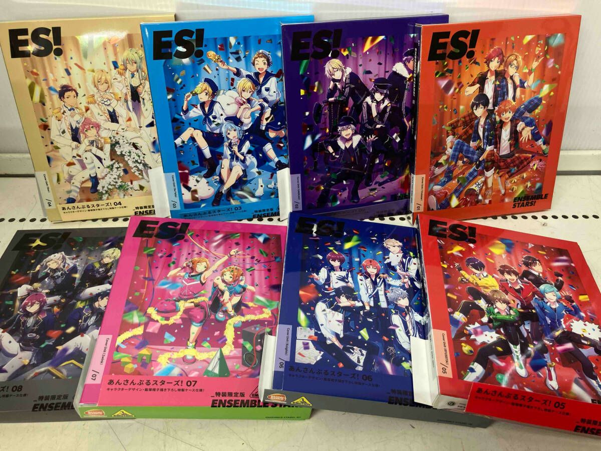 DVD 【※※※】[全8巻セット]あんさんぶるスターズ! 1~8(特装限定版