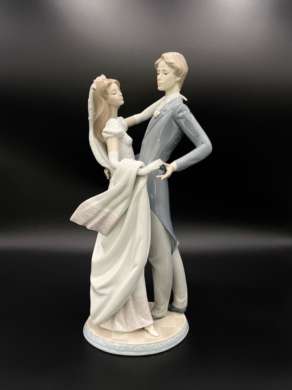 美品 ケース付 ◇ リヤドロ ◇ LLADRO ウェディングダンス 結婚式 新郎