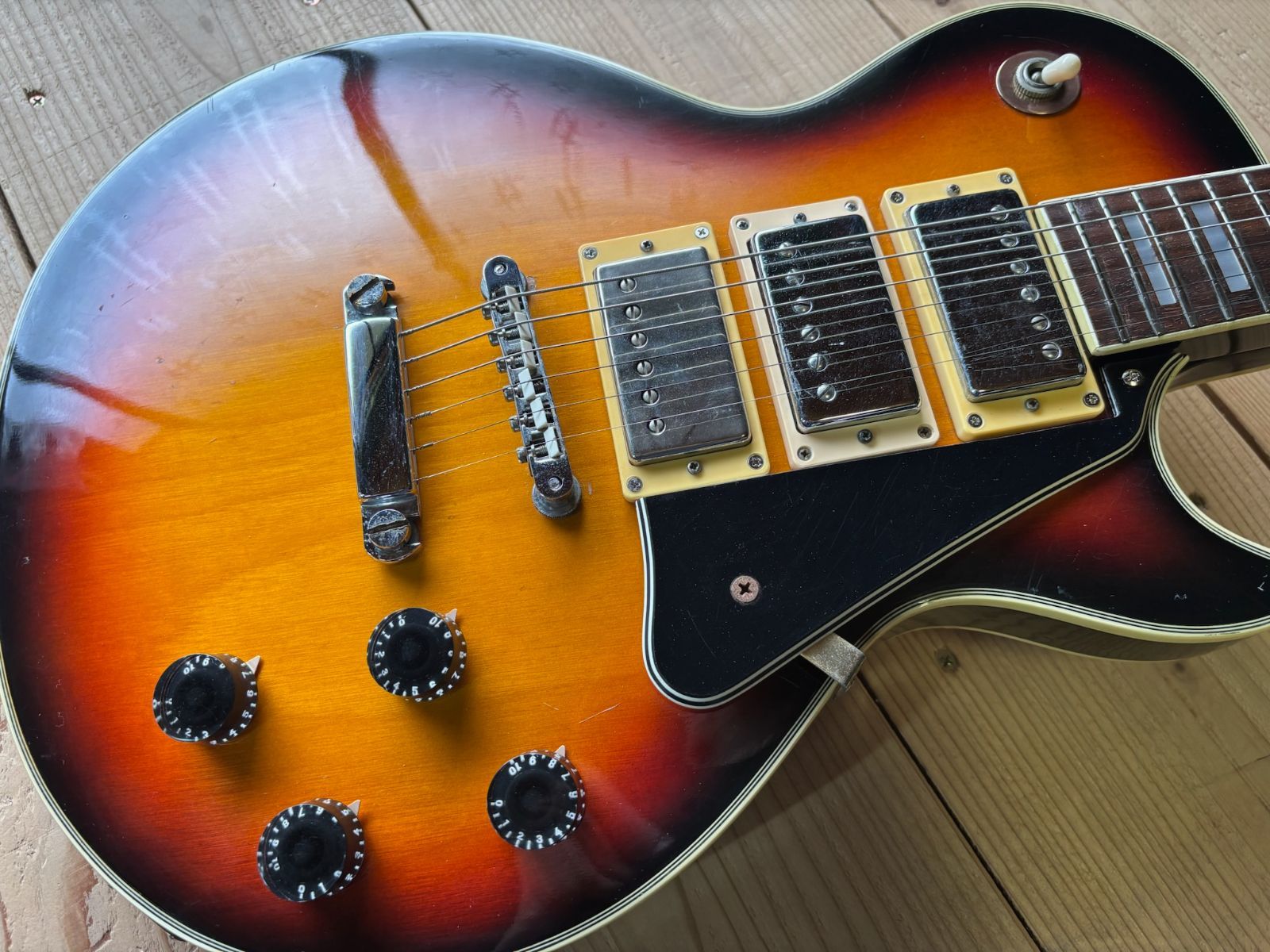 トムソン レスポールタイプギター Tomson Les Paul Custom Type 70年代