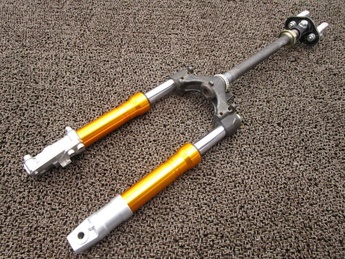 aさん 専用 gt380 フロントフォーク OH ボトムバフがけ渡し 素人がちゃんとできるの？GT380のフロントフォークのオイル交換