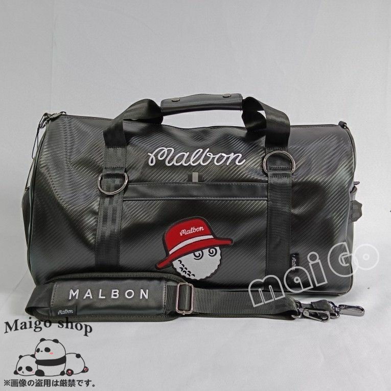 人気商品】malbon golf マルボンゴルフ ゴルフ服バッグ 靴バッグ ゴルフシューズ 収納ポケット付き 男女兼用 防水PU ボストンバッグ -  メルカリ