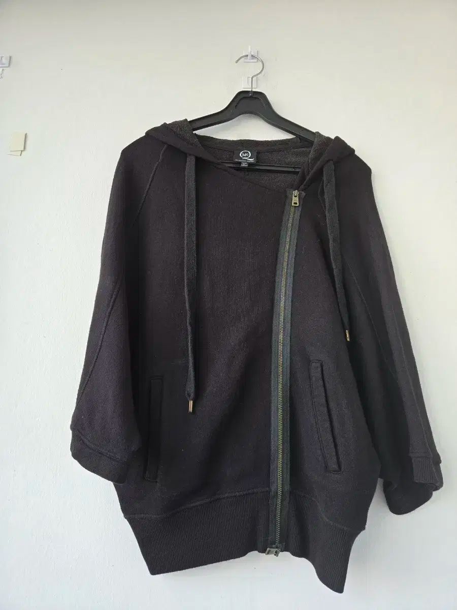 アレキサンダー マックイーン アシンメトリー フーディー ジップアップ