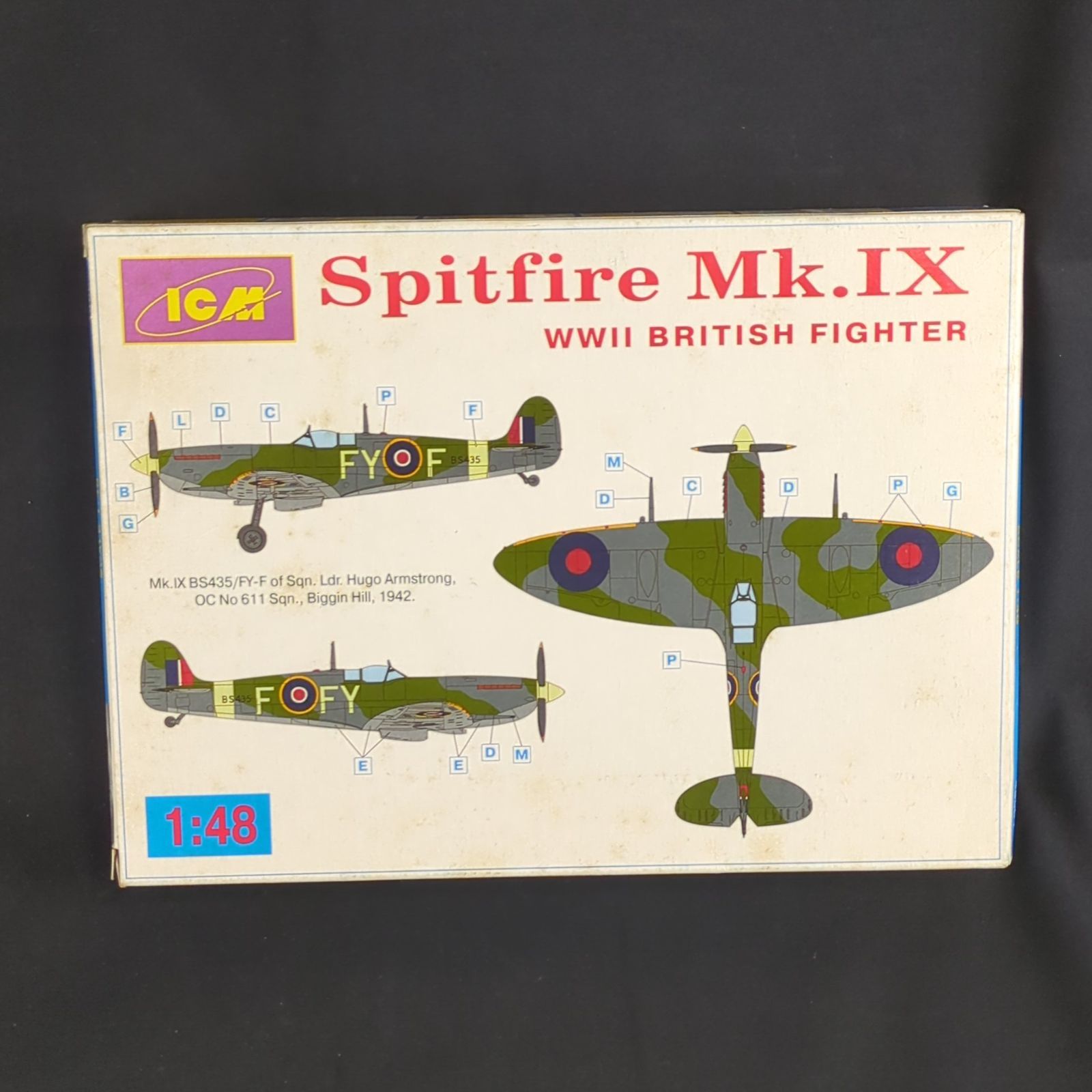【最短翌日配送】 輸入キット 残僅少 ICM 48061 1 48 Spitfire Mk.ⅳ イギリス空軍機 スピットファイア Mk.ⅳ