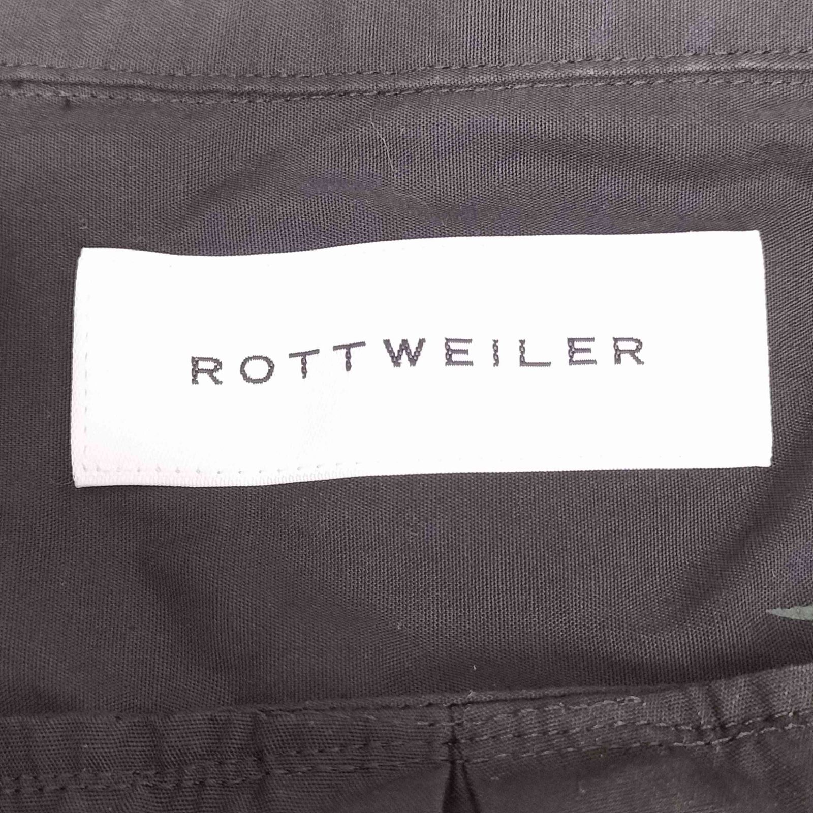 ロットワイラー ROTTWEILER ROSE OPEN COLLAR LS SHIRT メンズ JPN：M