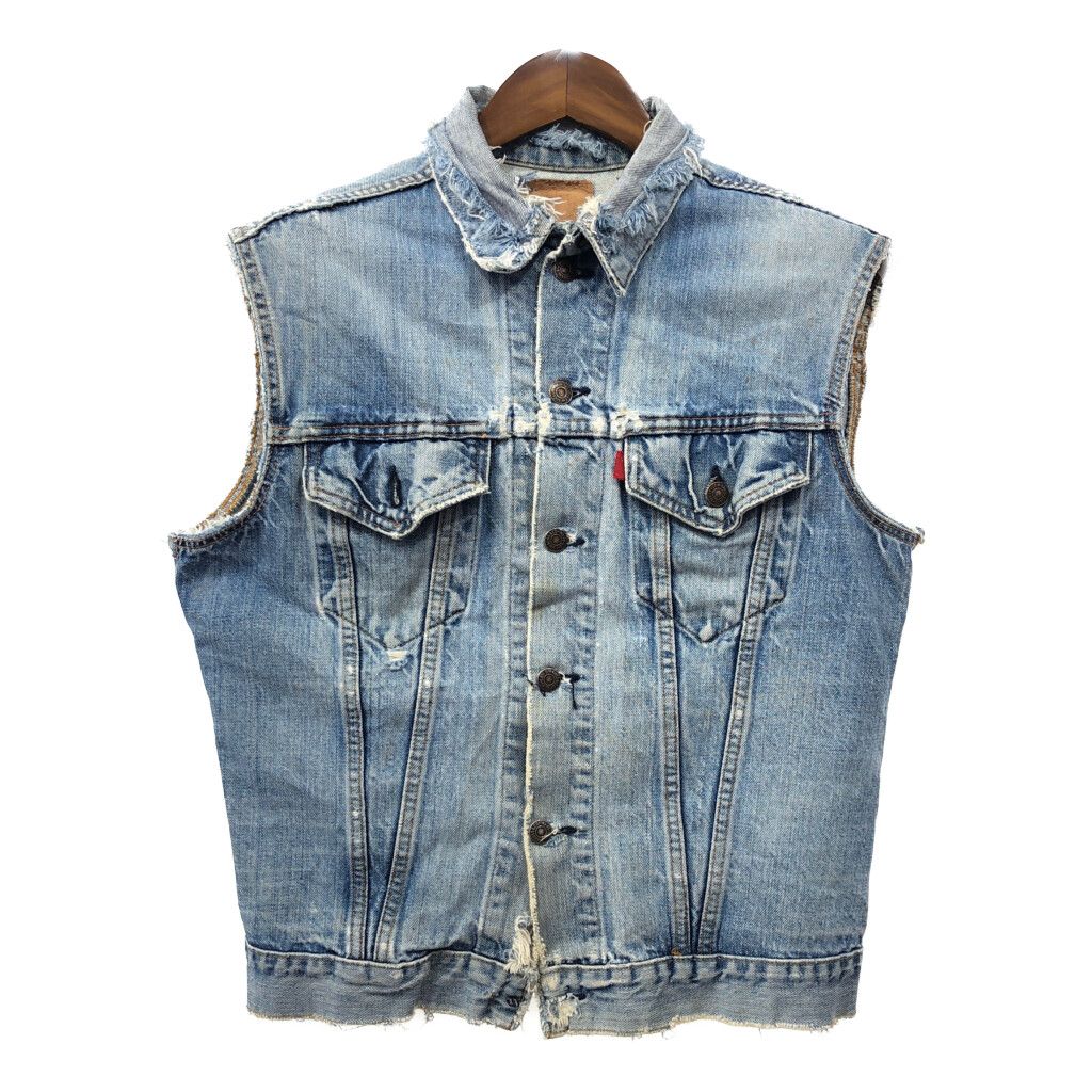 70年代 Levi's リーバイス 70506 3rd デニムジャケット アメカジ ヴィンテージ ライトブルー (メンズ) 中古 古着 Q7181 70年代 Levi's リーバイス 70506 3rd デニムジャケット アメカジ