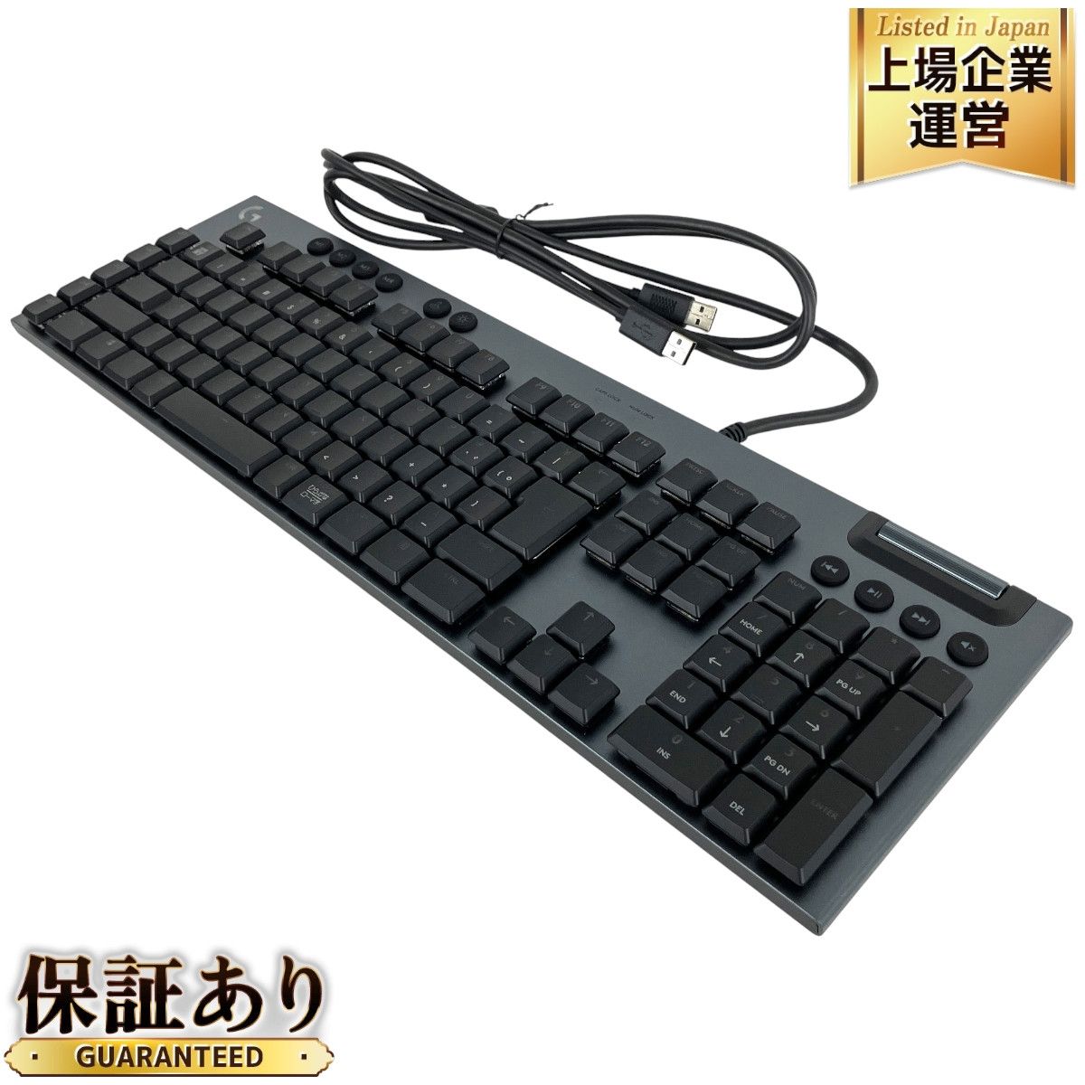 Logicool G813-TC GLタクタイル ゲーミングキーボード パソコン用品 中古 良好 Y9443914