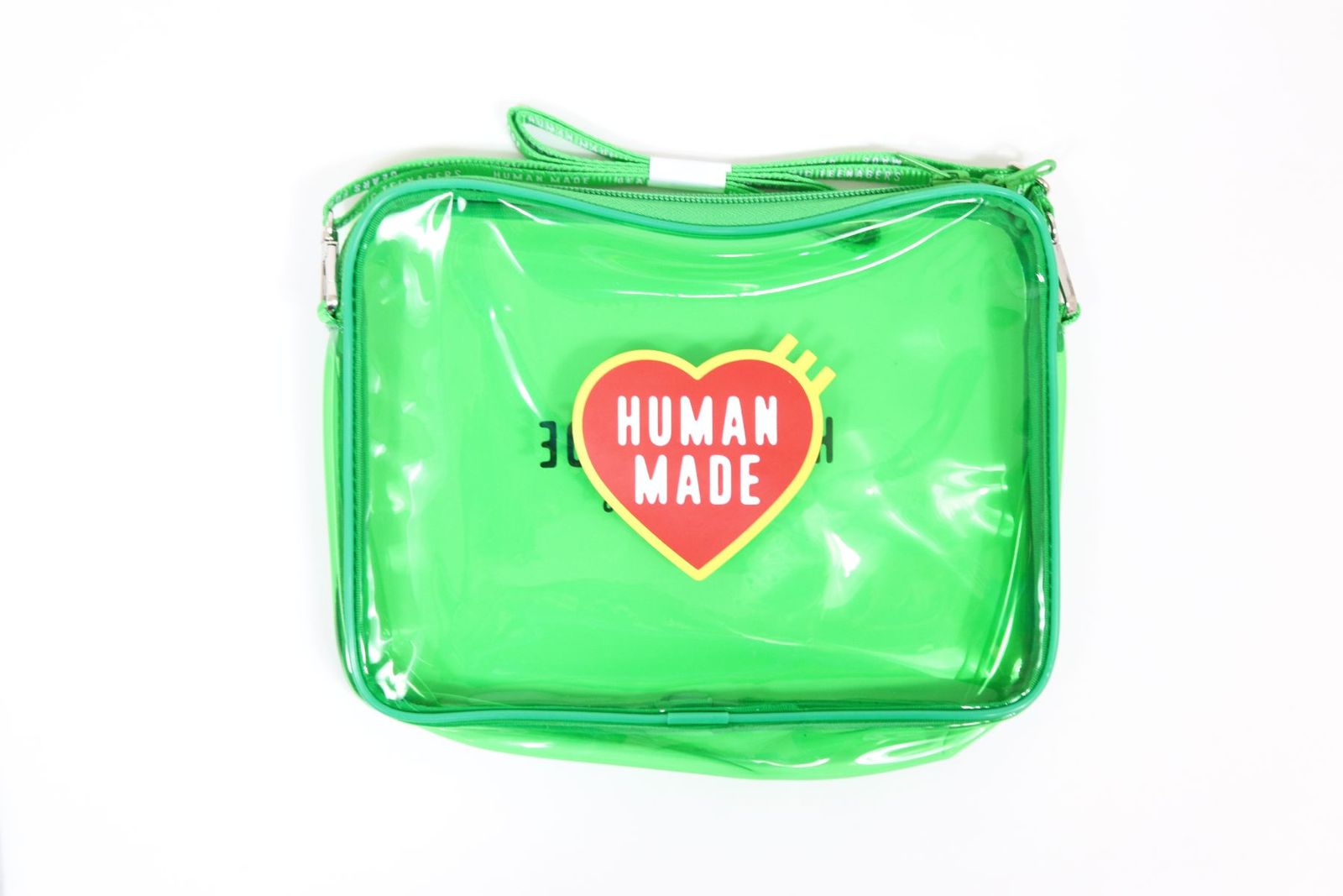 HUMAN MADE ポーチ ヒューマンメイド クリア メッセンジャーバッグ HUMAN MADE ヒューマンメイド PVC POUCH LARGE クリア ポーチ